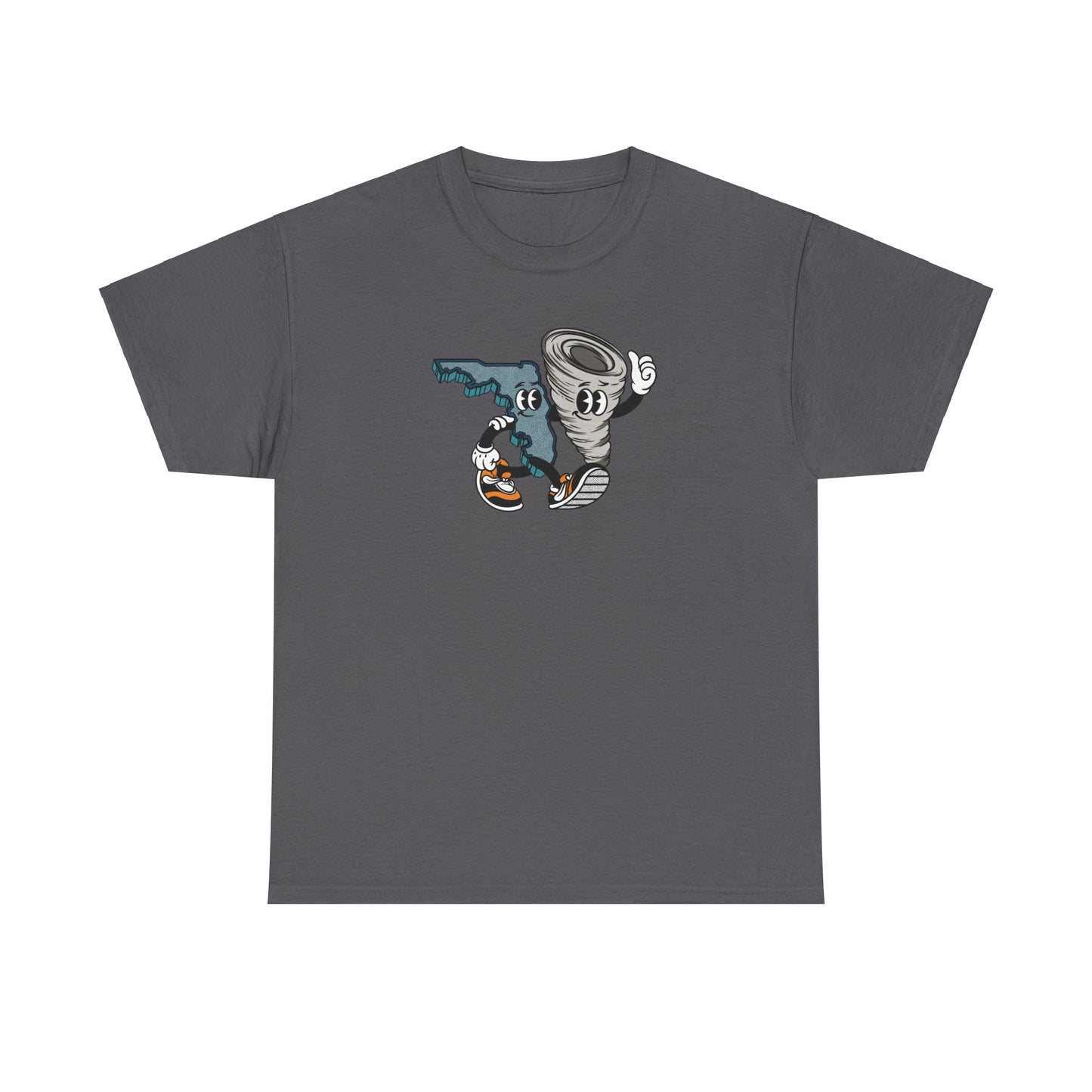 'Florida Hurricane Besties' Unisex Heavy Cotton Tee