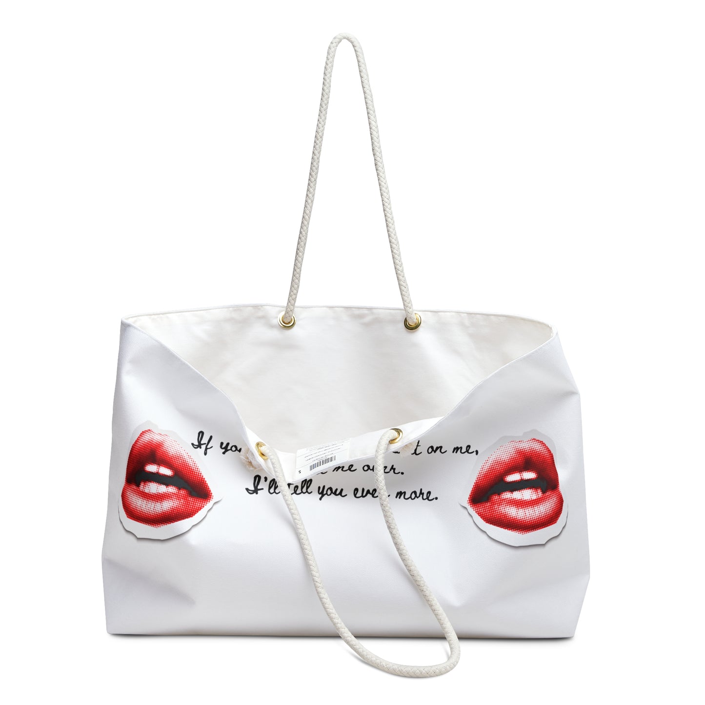'Talk Sh!t' Weekender Bag