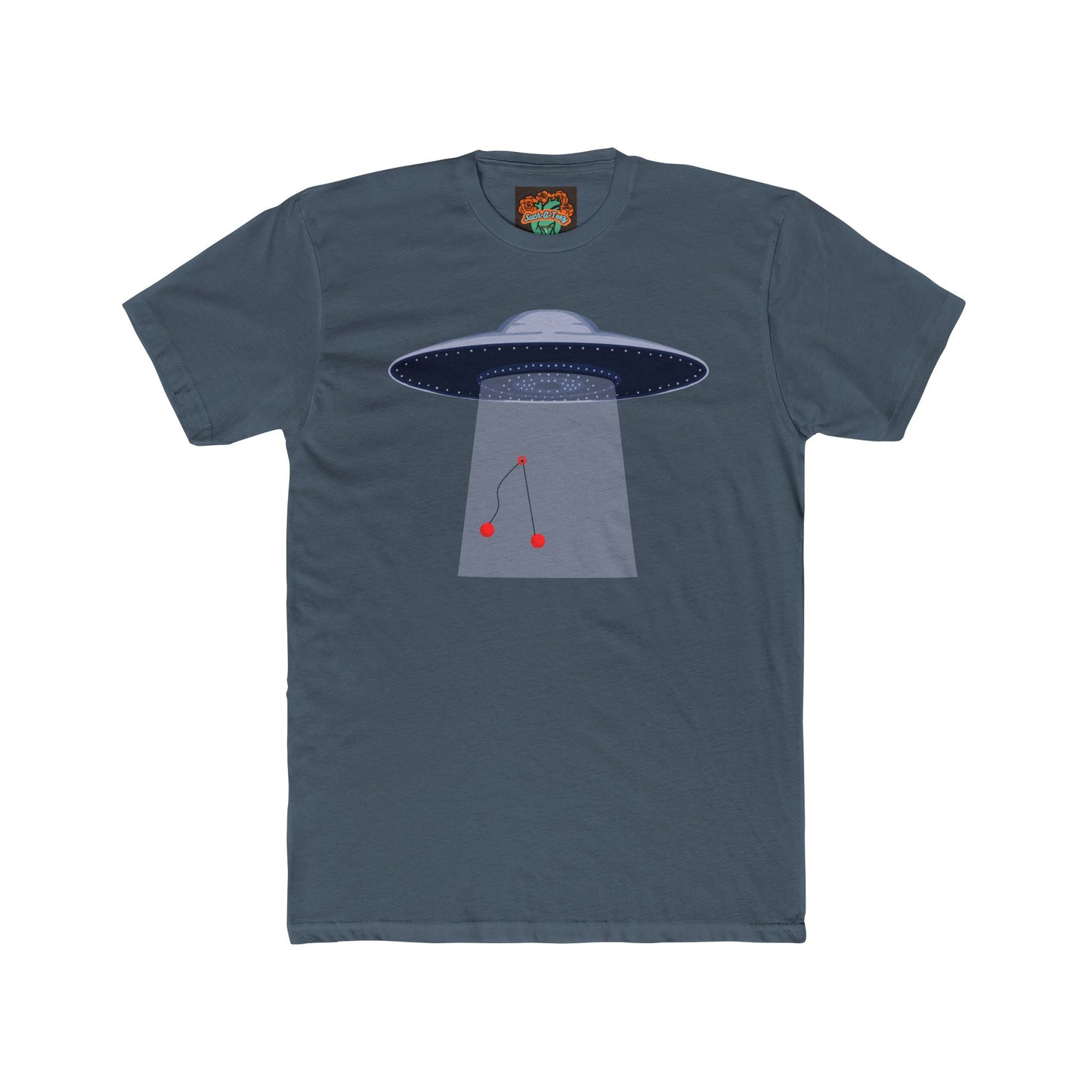 'Alien Clackers' Funny Alien Unisex Cotton Crew Tee