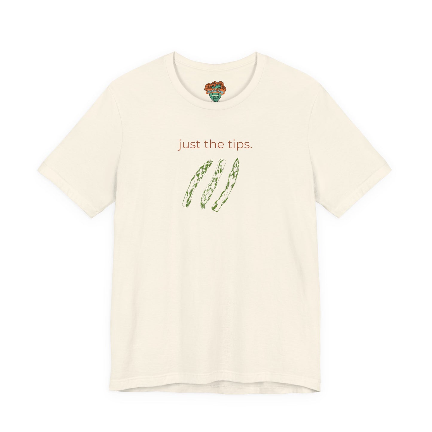 'Just the Tips' Funny T-Shirt, Funny Foodie Tee