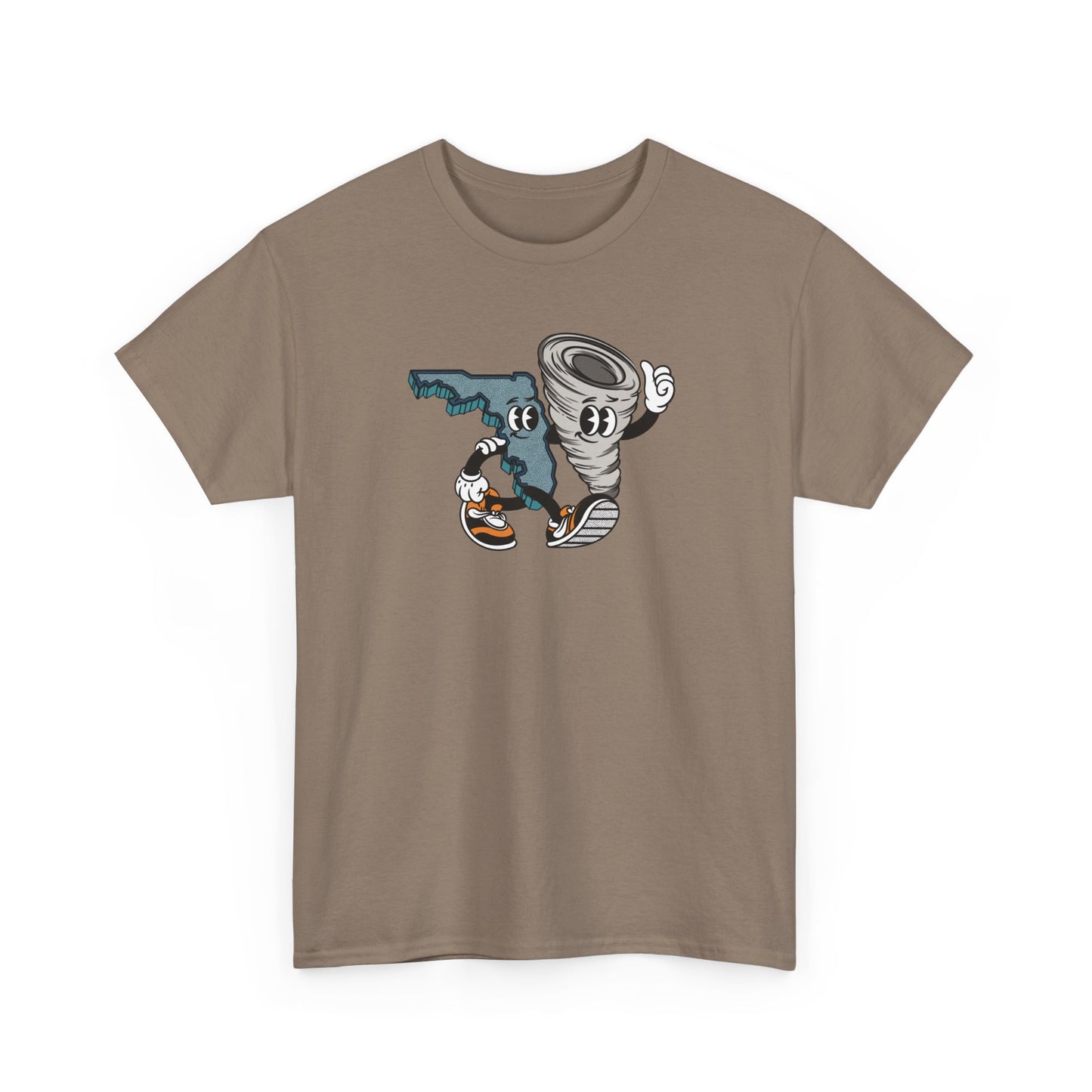 'Florida Hurricane Besties' Unisex Heavy Cotton Tee