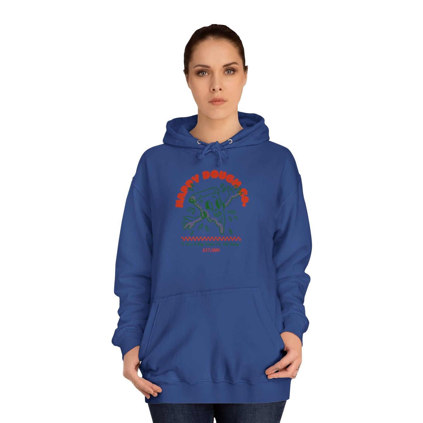 'Happy Dough Co.'Unisex College Hoodie