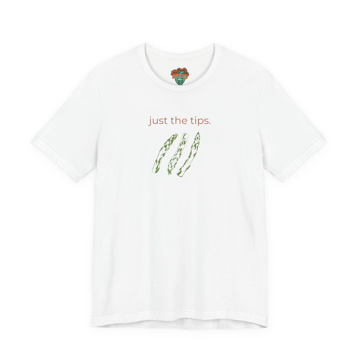 'Just the Tips' Funny T-Shirt, Funny Foodie Tee