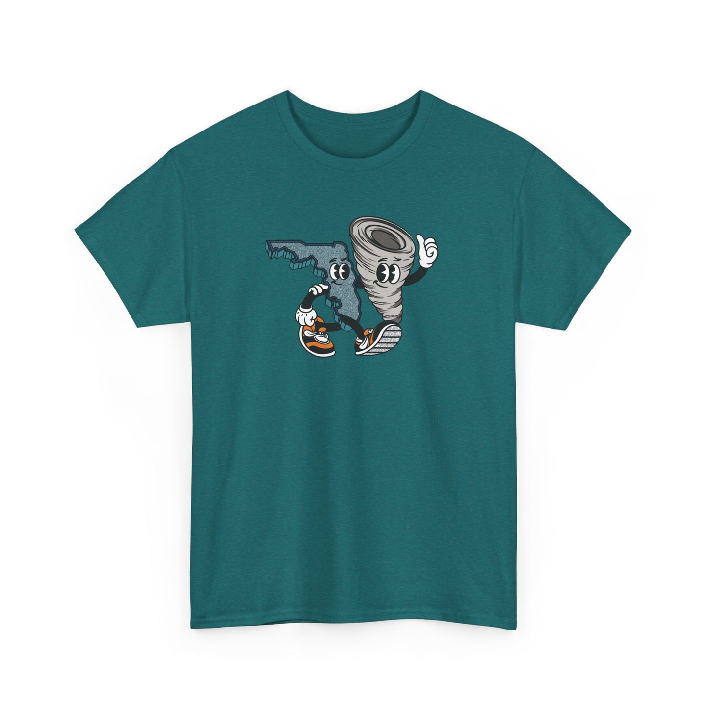 'Florida Hurricane Besties' Unisex Heavy Cotton Tee