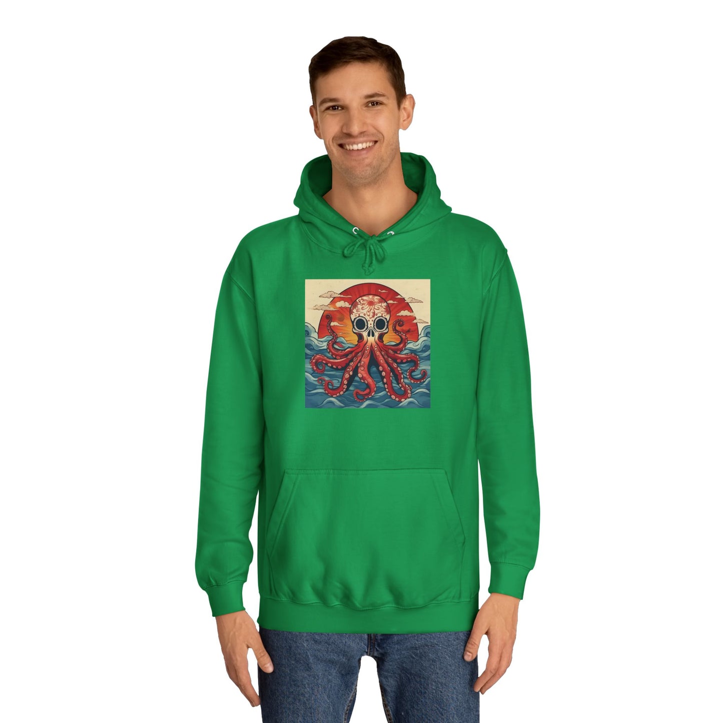 'OctoBer' Unisex College Hoodie