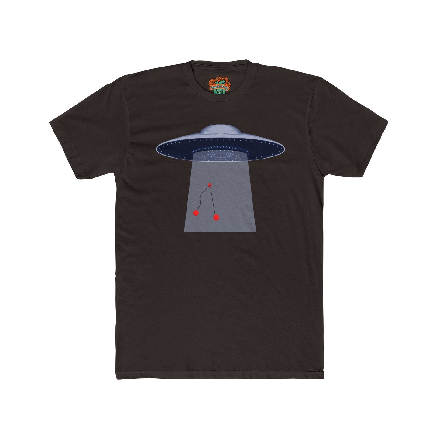 'Alien Clackers' Funny Alien Unisex Cotton Crew Tee