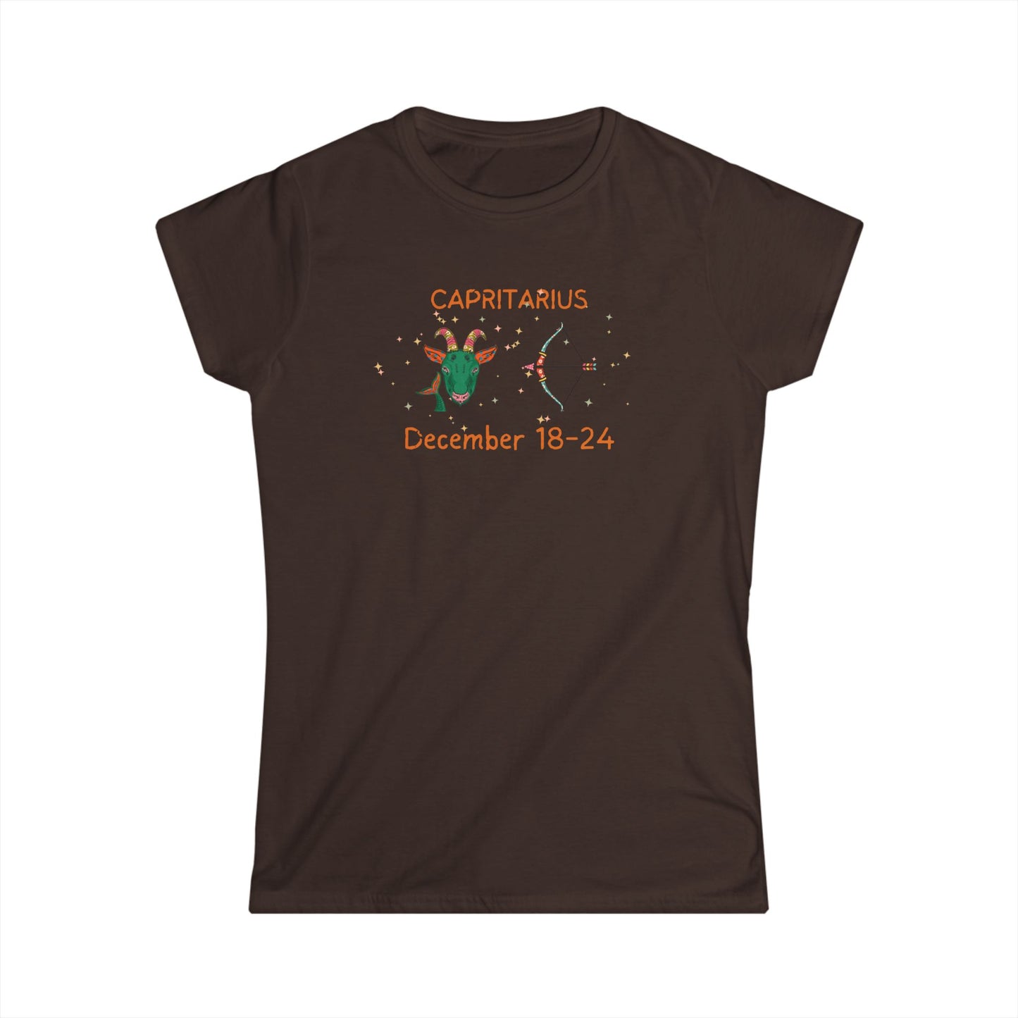 'Cusp - Capritarius' Women's Softstyle Tee