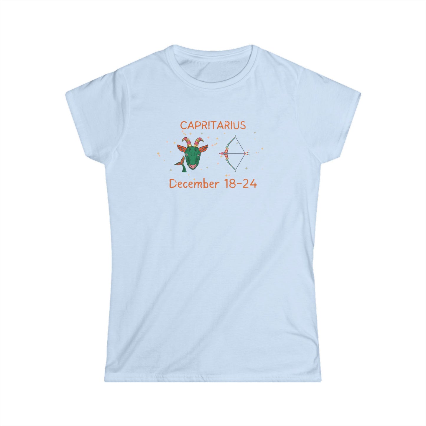 'Cusp - Capritarius' Women's Softstyle Tee