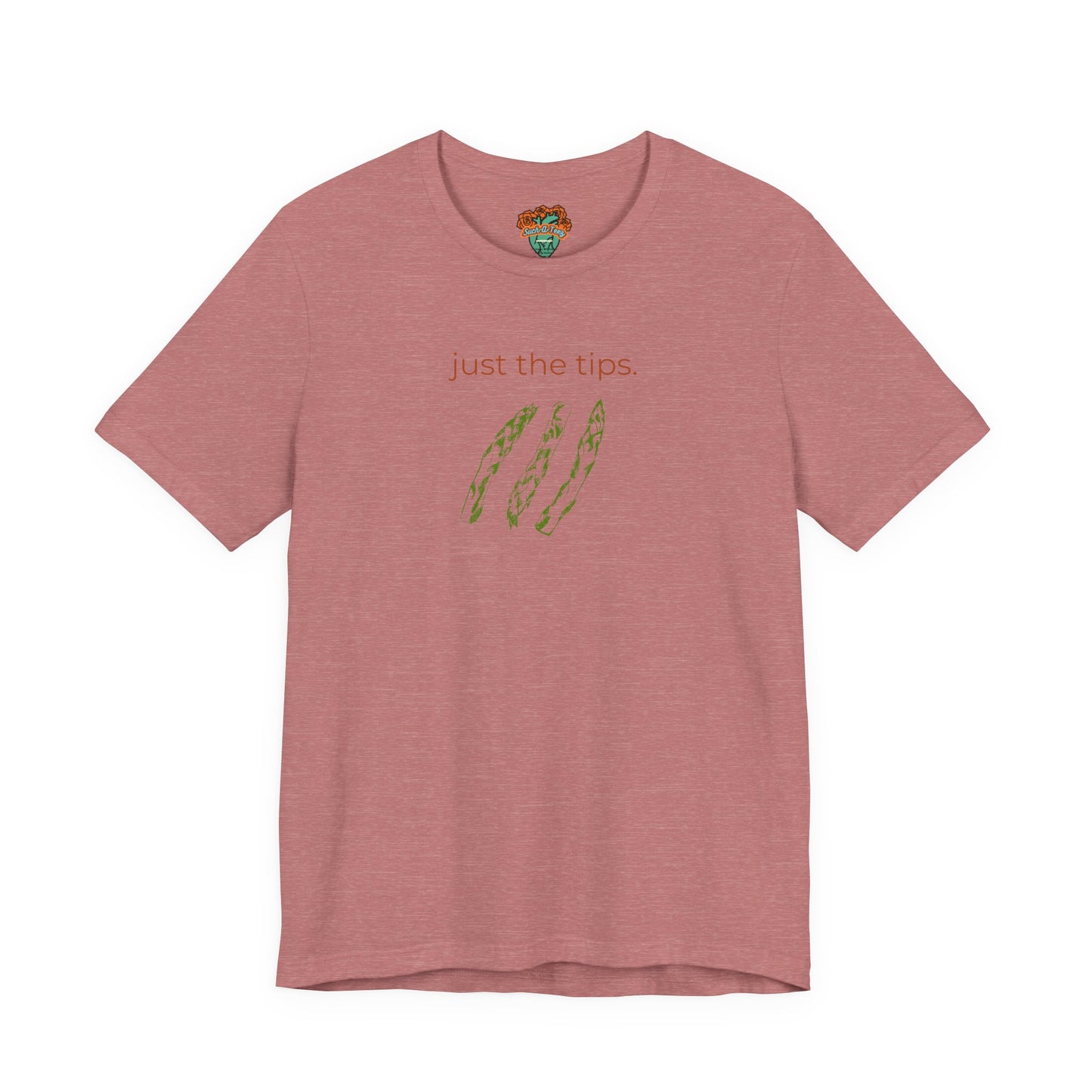'Just the Tips' Funny T-Shirt, Funny Foodie Tee