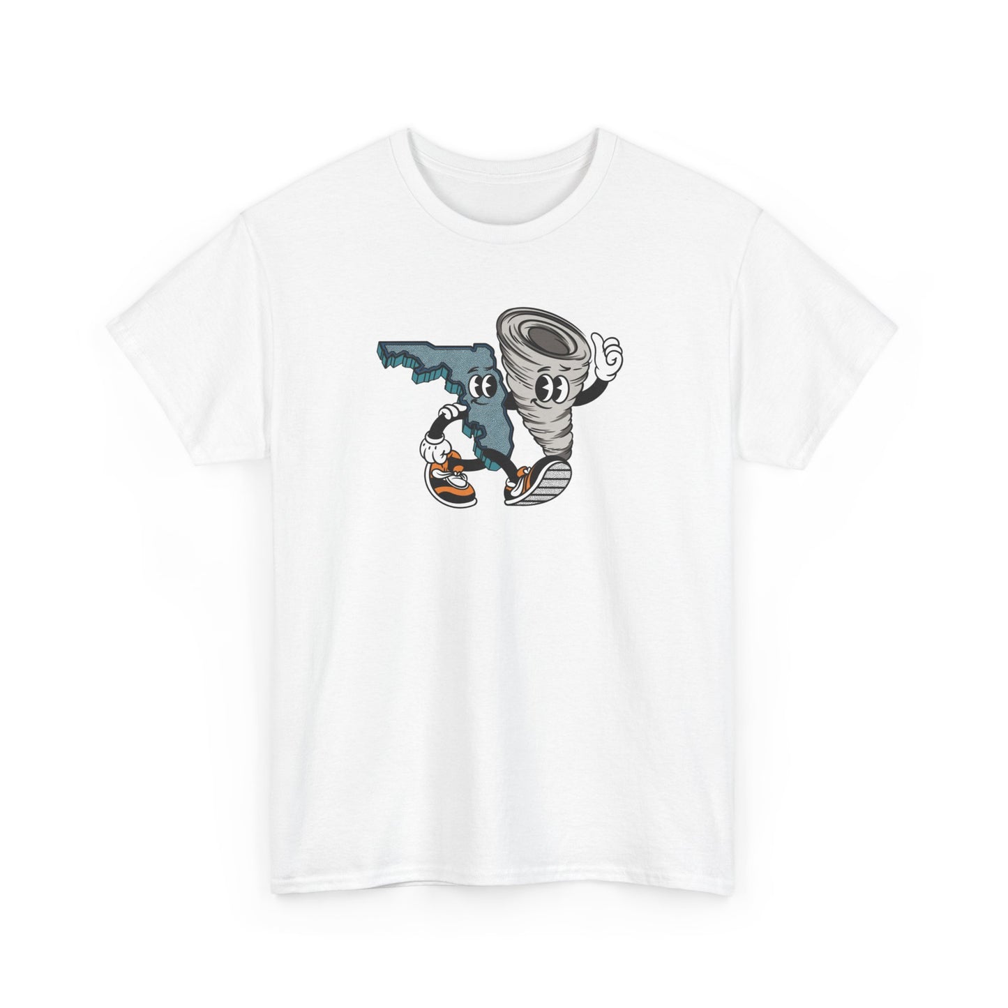'Florida Hurricane Besties' Unisex Heavy Cotton Tee