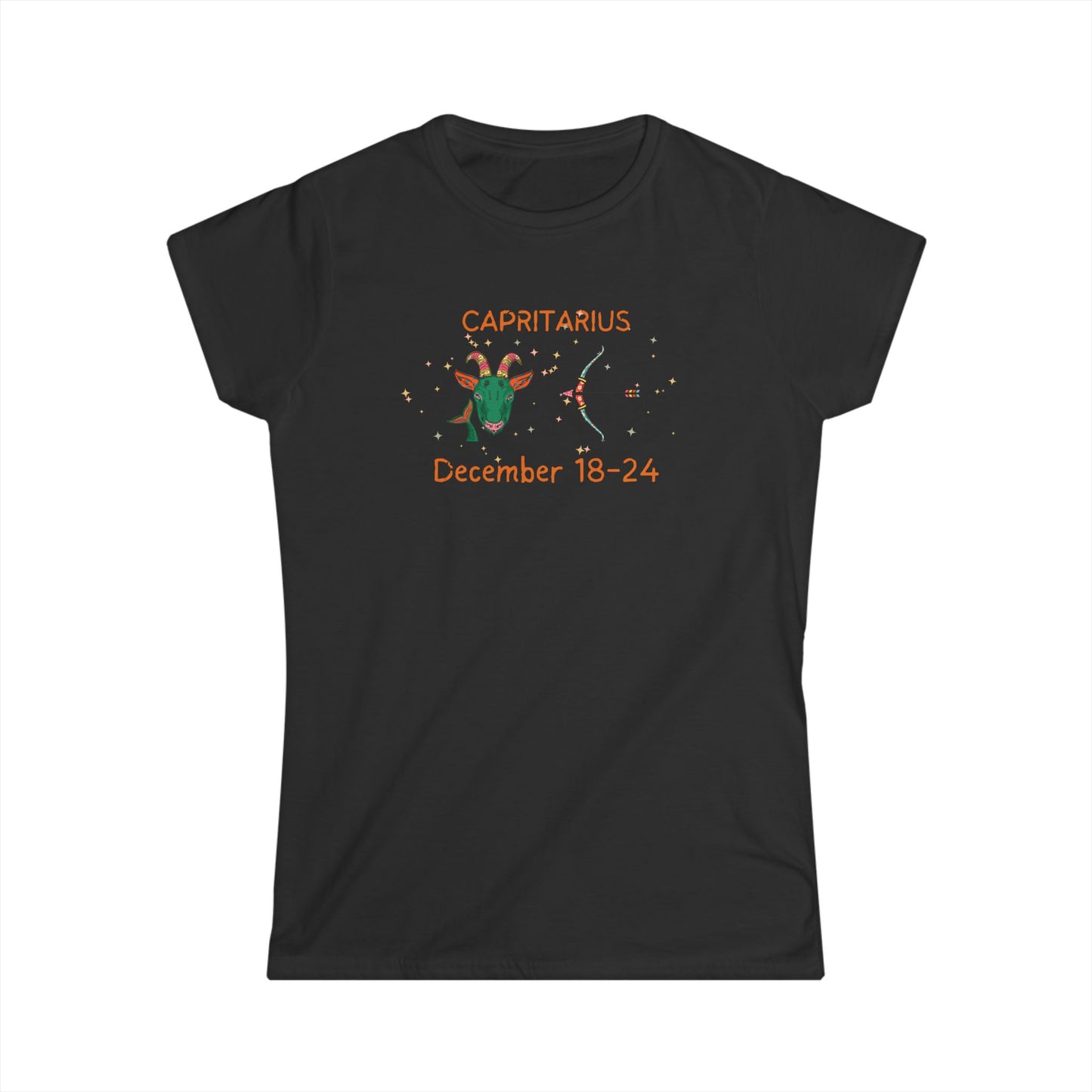'Cusp - Capritarius' Women's Softstyle Tee