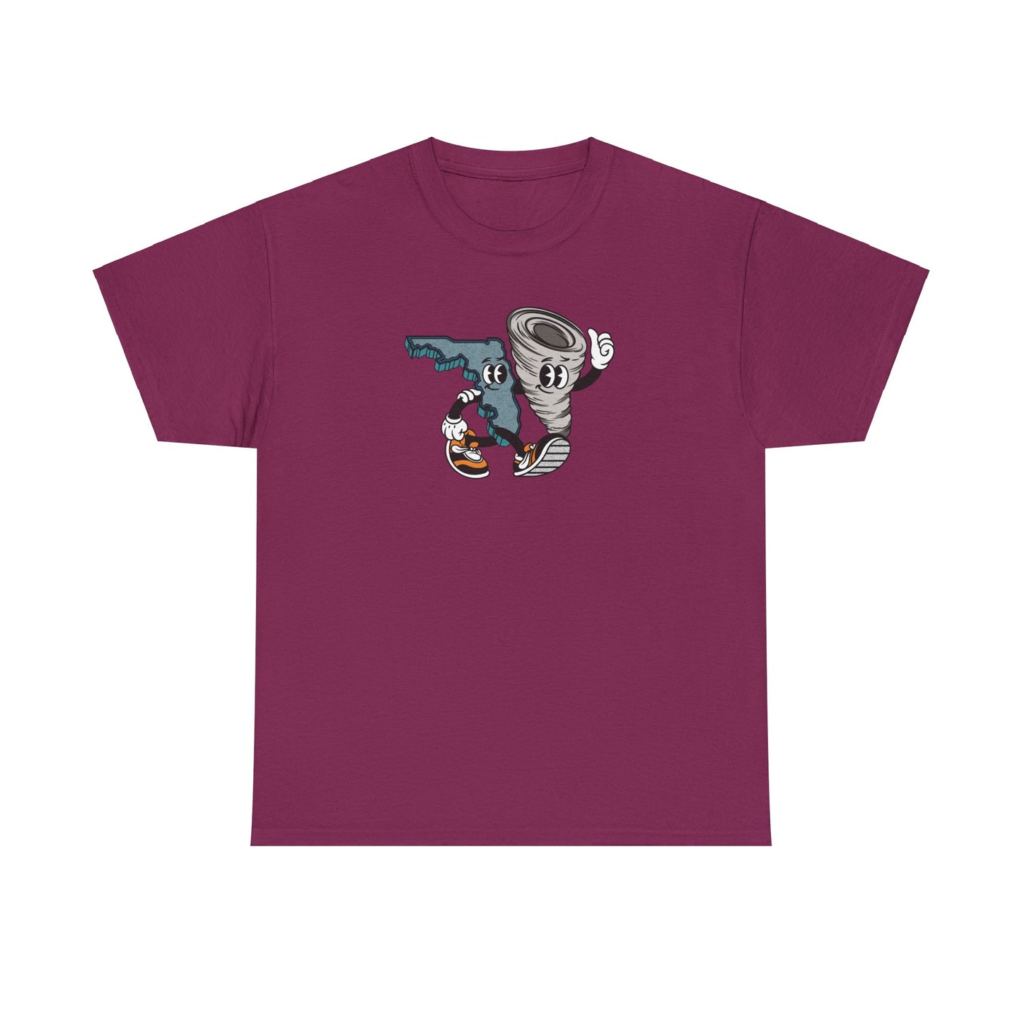 'Florida Hurricane Besties' Unisex Heavy Cotton Tee