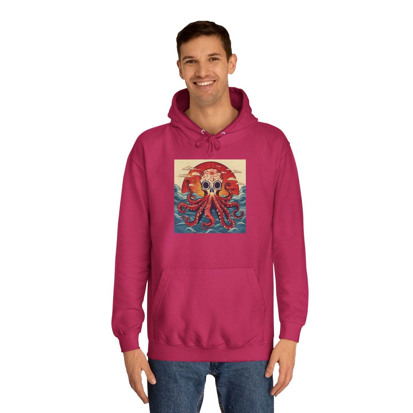 'OctoBer' Unisex College Hoodie