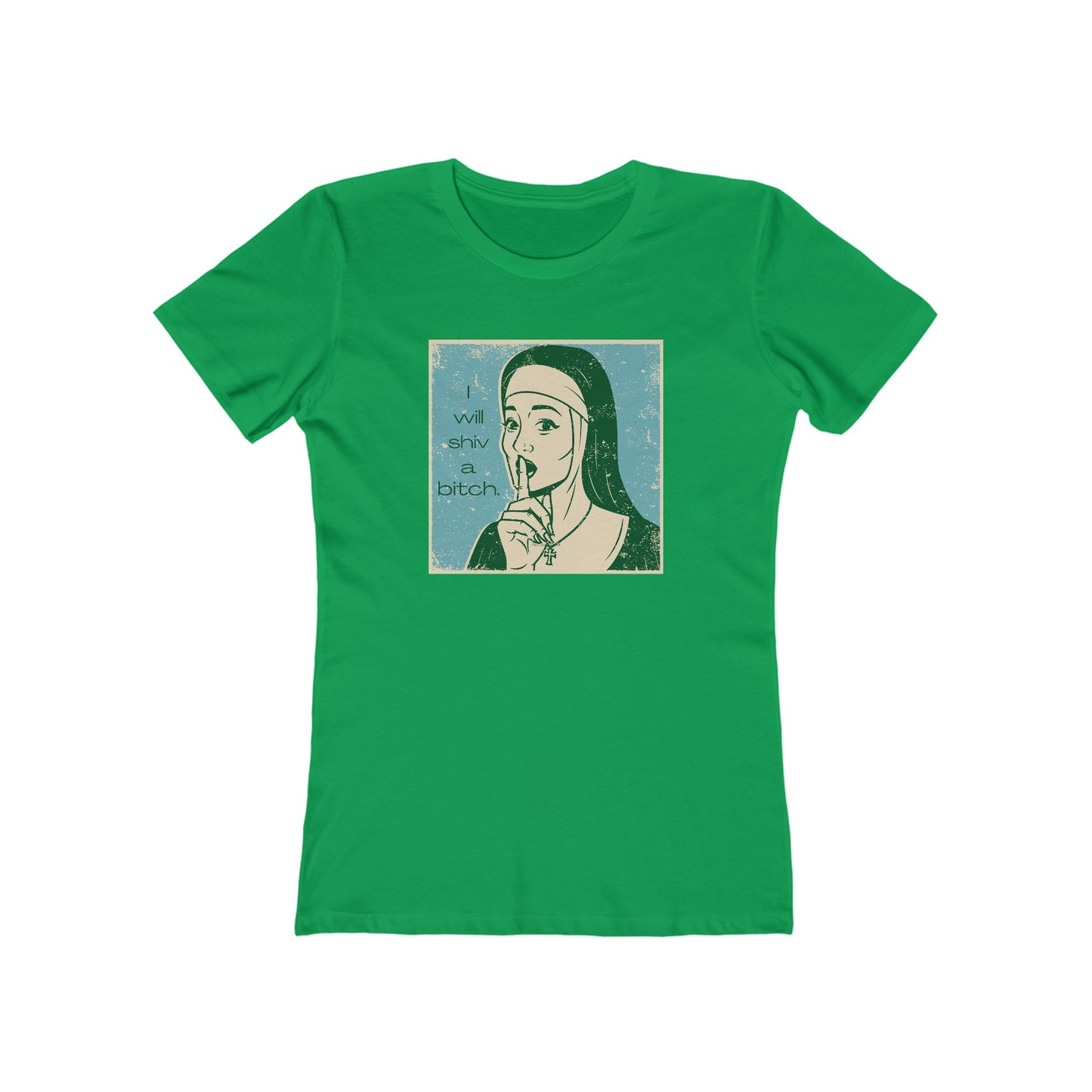 'I Will Shiv' The Boyfriend Tee for Women