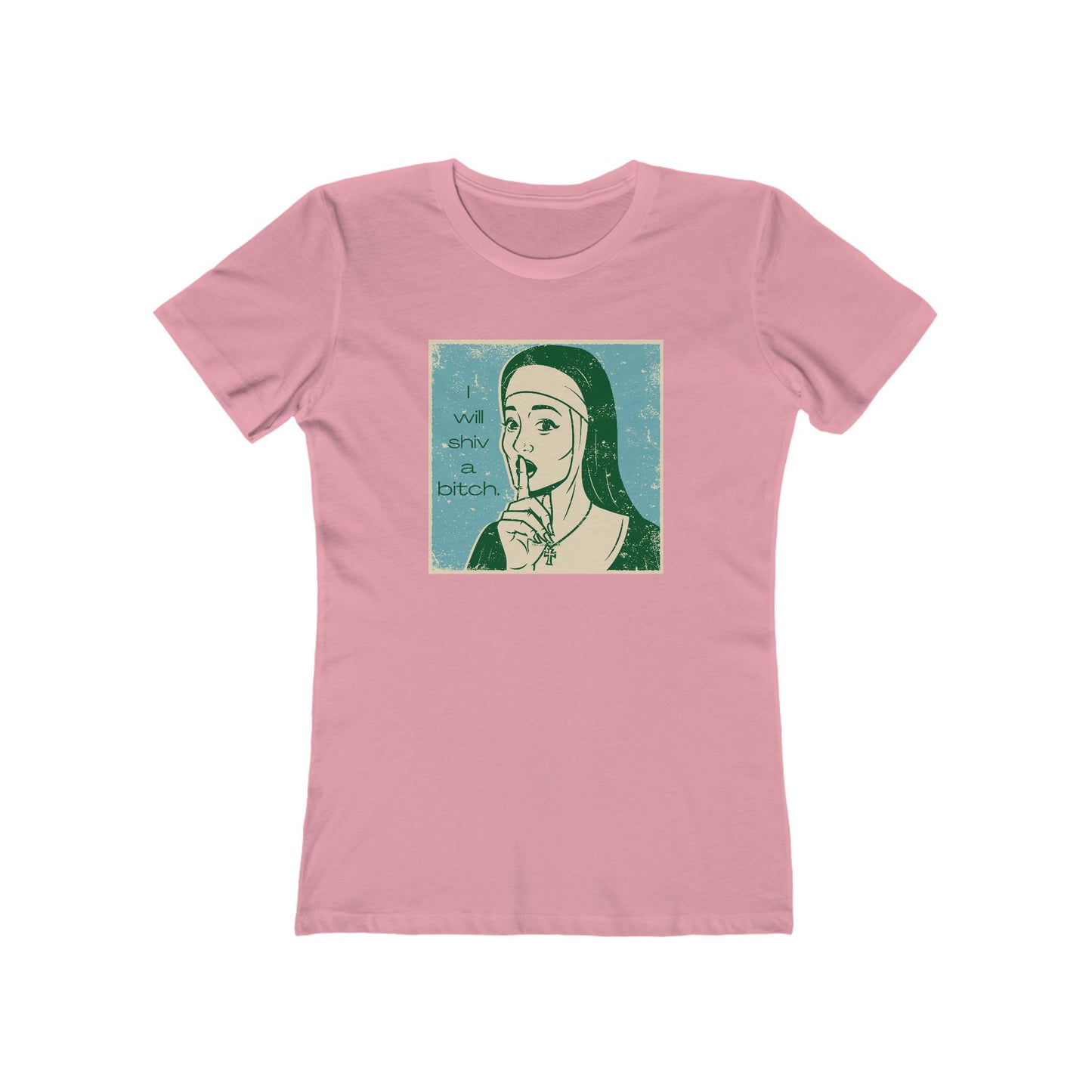 'I Will Shiv' The Boyfriend Tee for Women