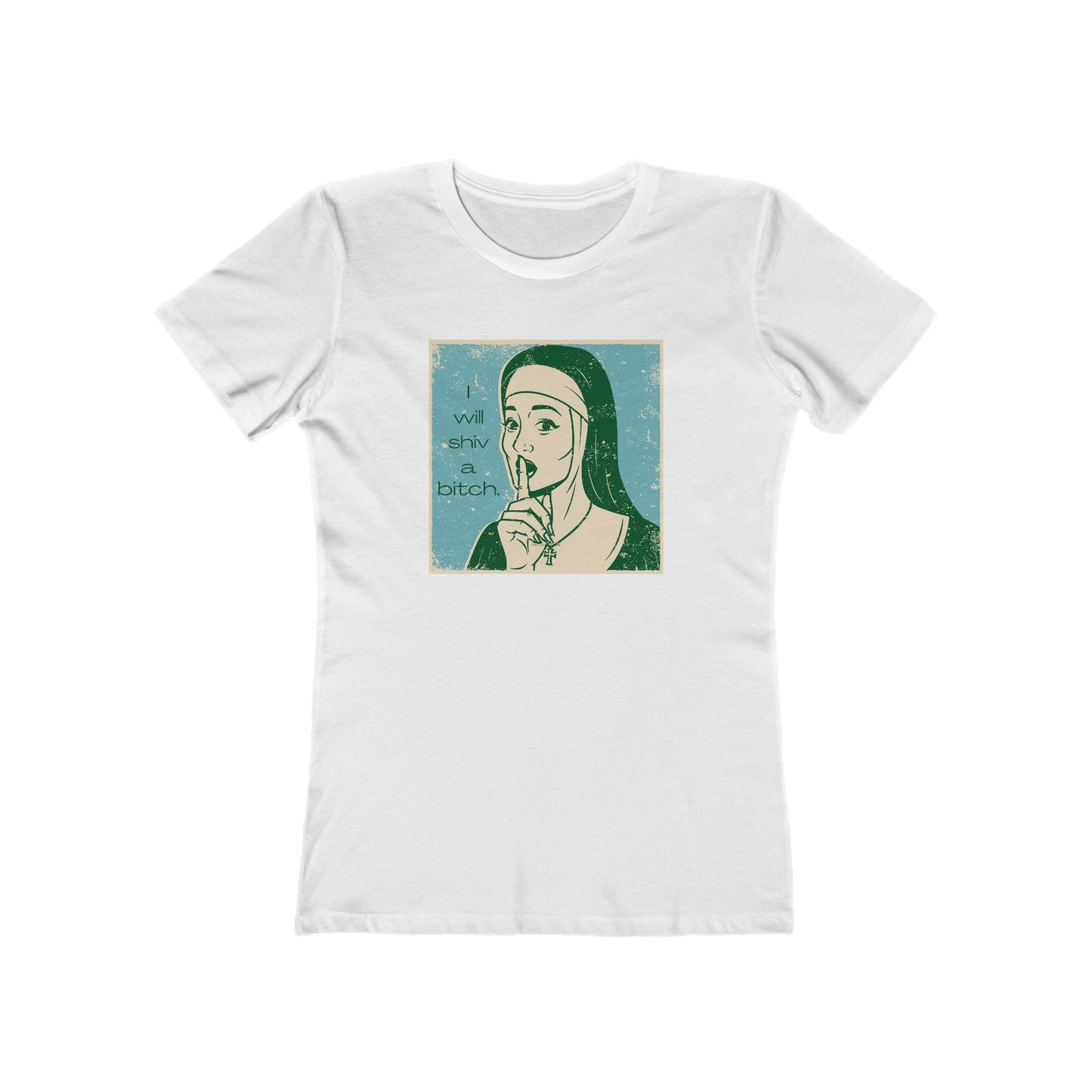 'I Will Shiv' The Boyfriend Tee for Women