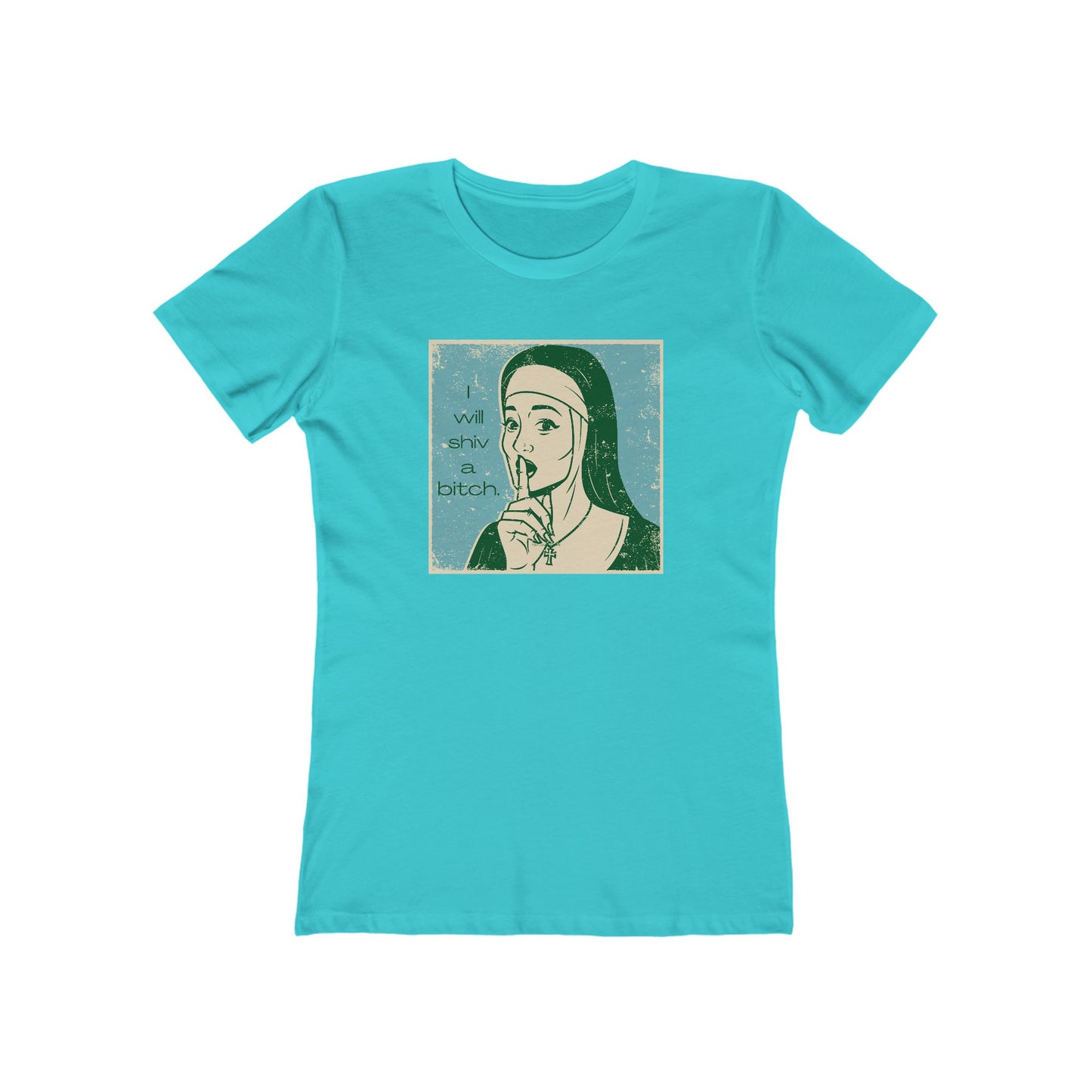 'I Will Shiv' The Boyfriend Tee for Women