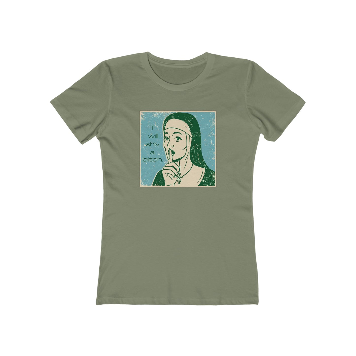 'I Will Shiv' The Boyfriend Tee for Women