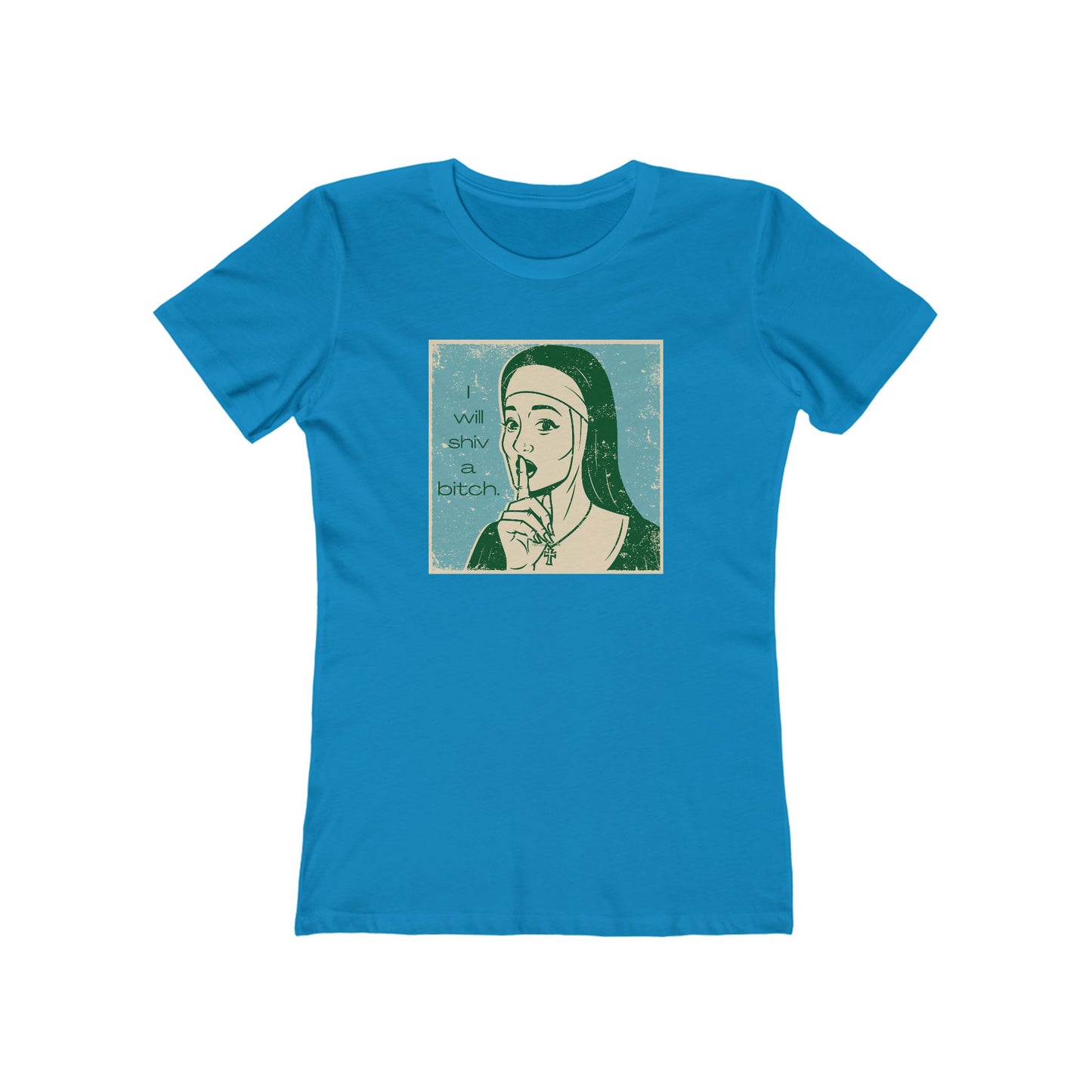 'I Will Shiv' The Boyfriend Tee for Women