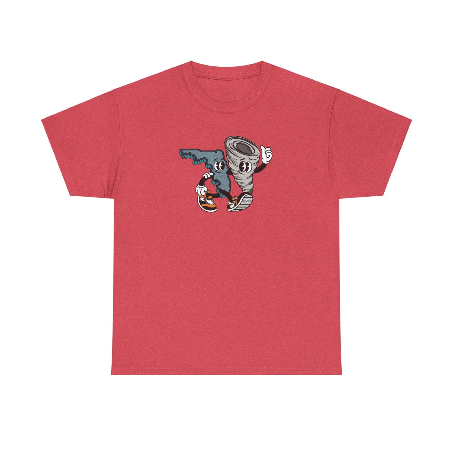 'Florida Hurricane Besties' Unisex Heavy Cotton Tee