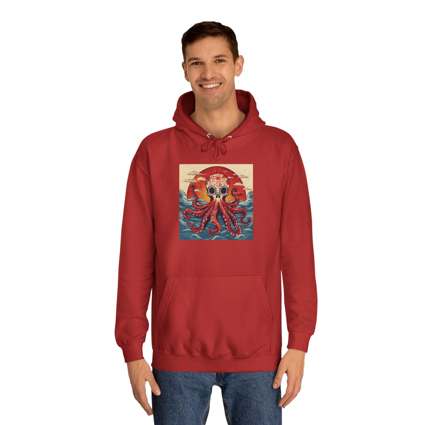 'OctoBer' Unisex College Hoodie
