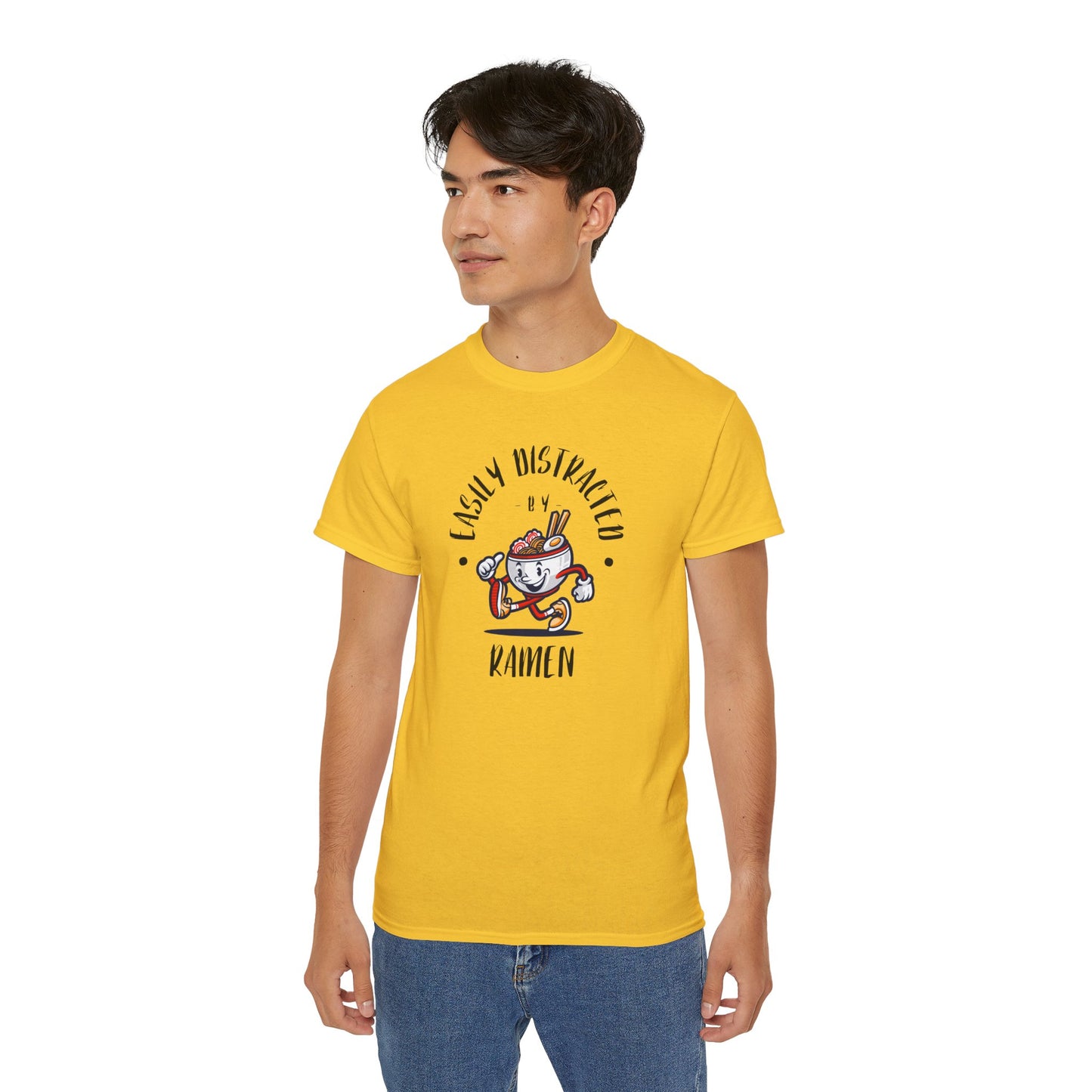 'Easily Distracted by Ramen' Unisex Ultra Cotton Tee