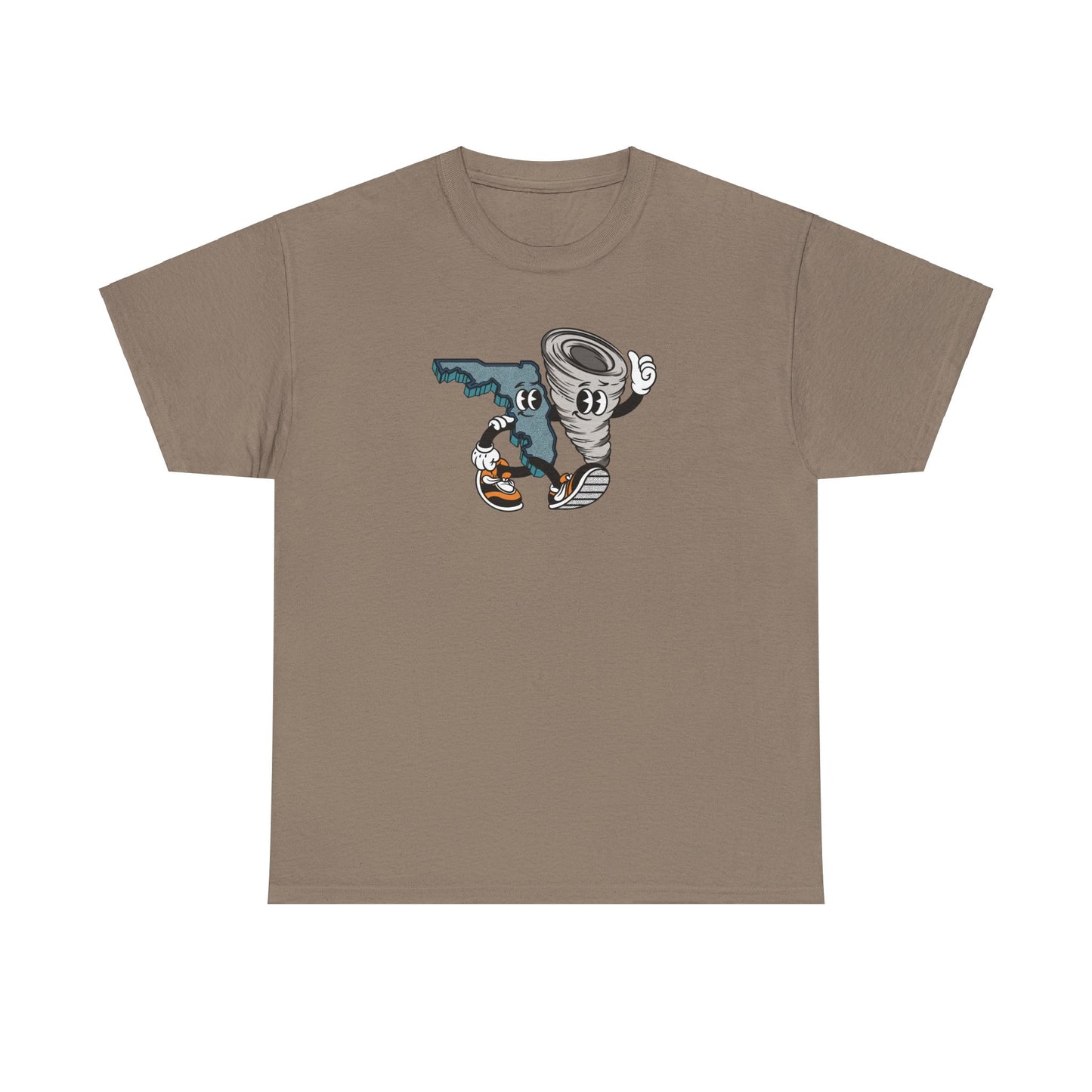 'Florida Hurricane Besties' Unisex Heavy Cotton Tee