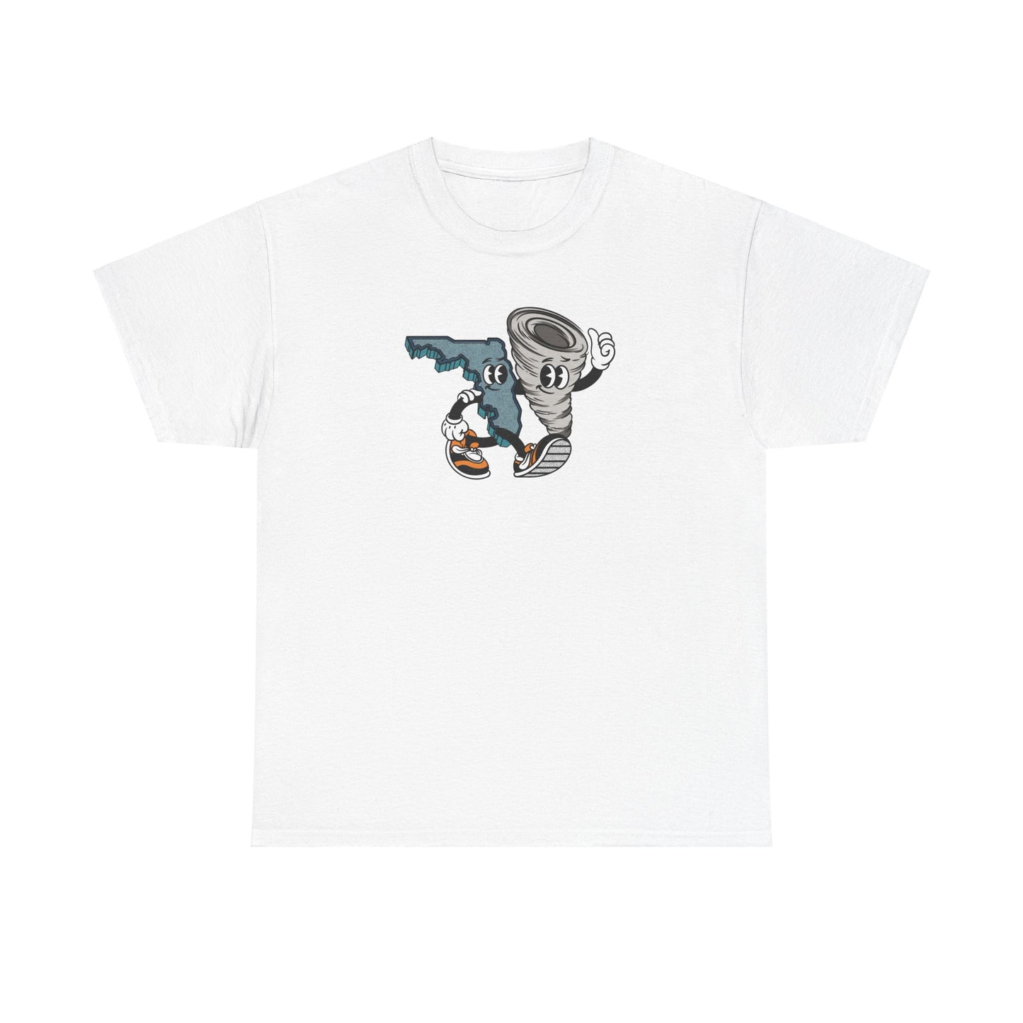 'Florida Hurricane Besties' Unisex Heavy Cotton Tee
