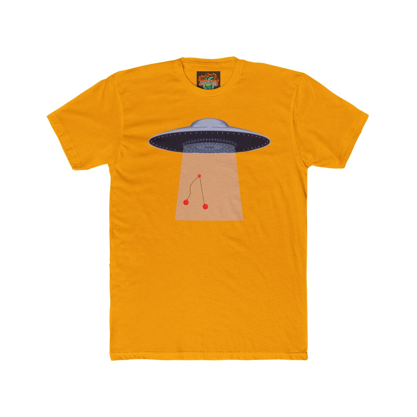 'Alien Clackers' Funny Alien Unisex Cotton Crew Tee