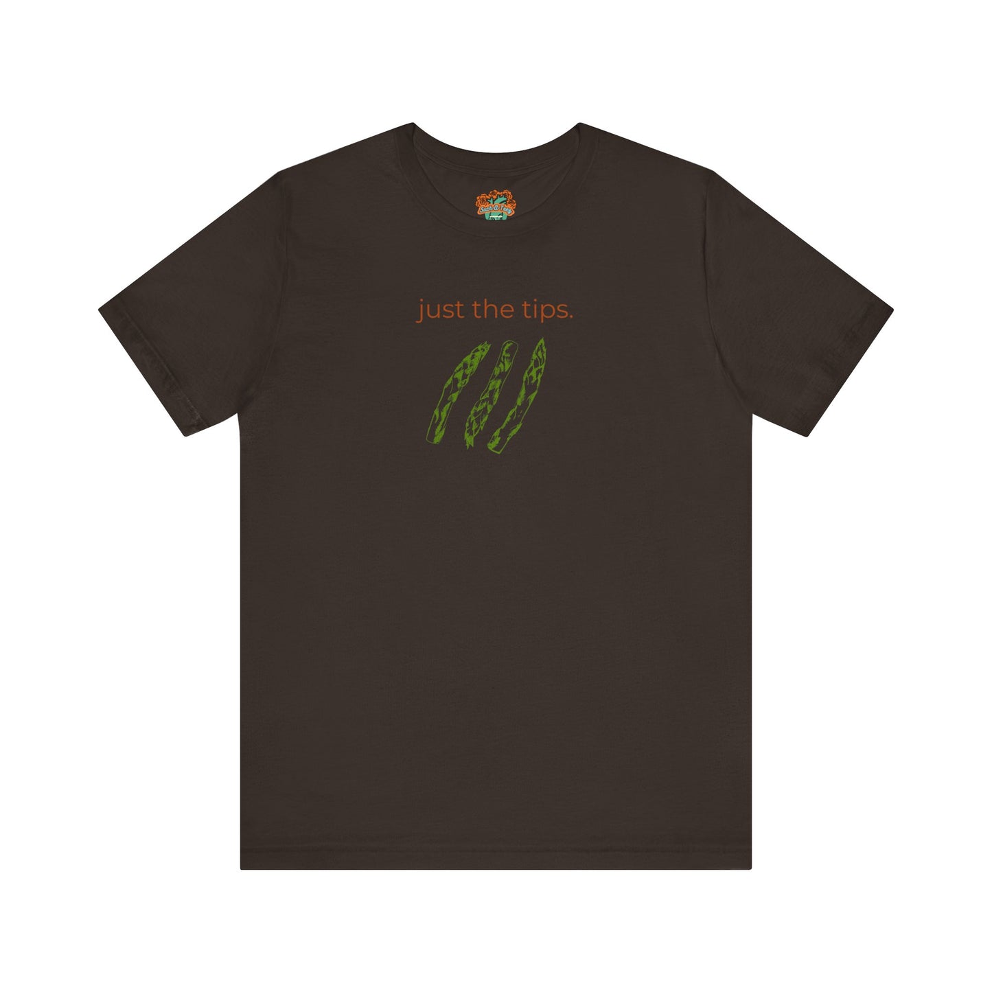 'Just the Tips' Funny T-Shirt, Funny Foodie Tee