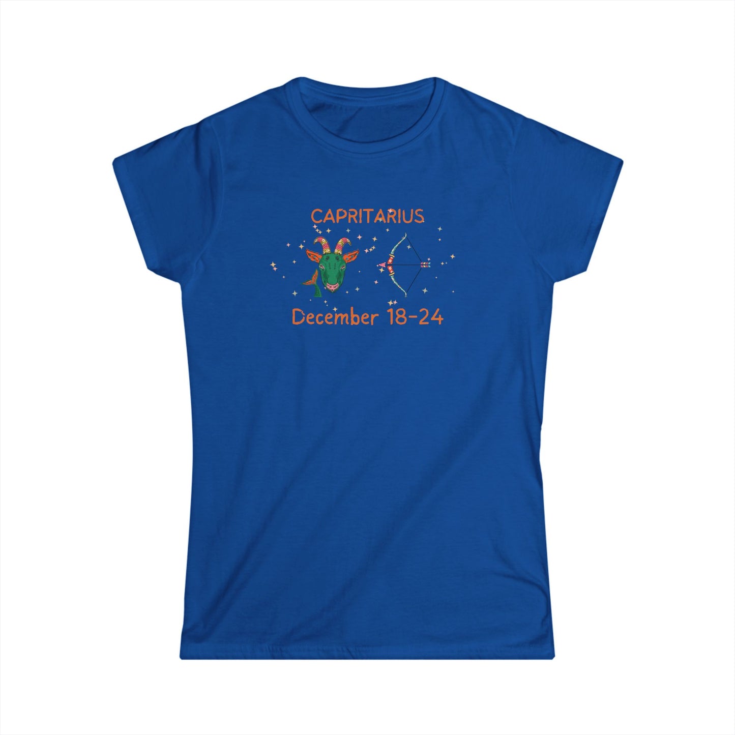 'Cusp - Capritarius' Women's Softstyle Tee