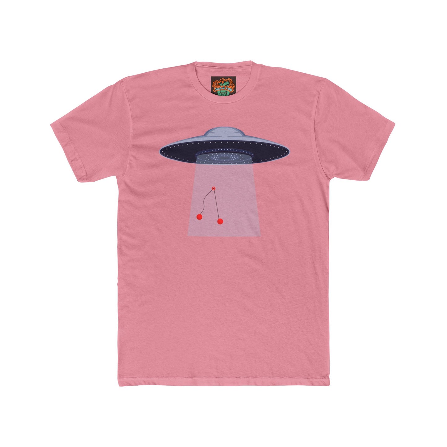 'Alien Clackers' Funny Alien Unisex Cotton Crew Tee
