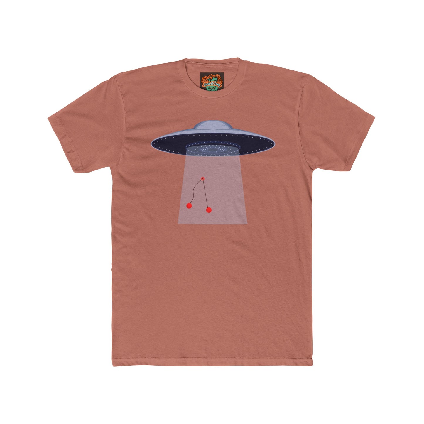'Alien Clackers' Funny Alien Unisex Cotton Crew Tee