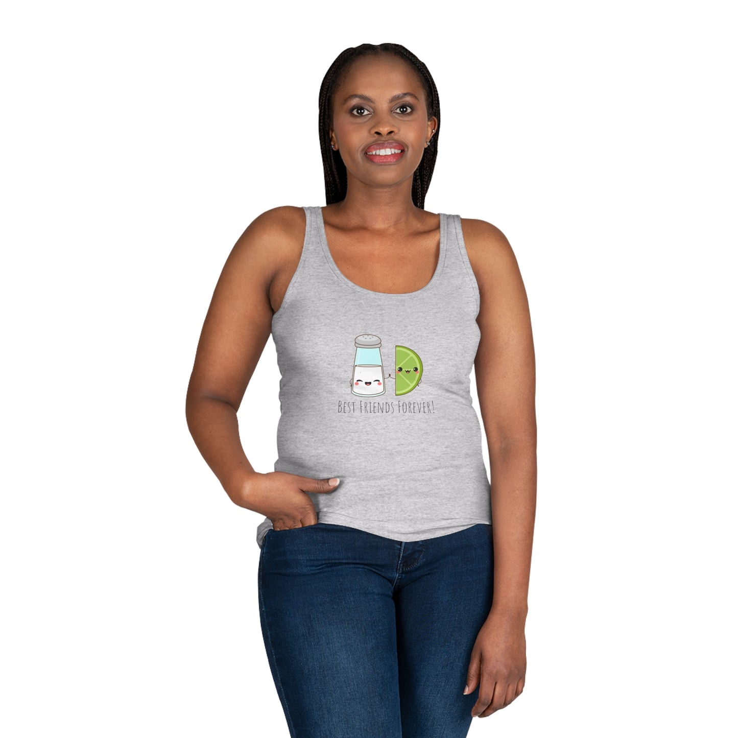 Salt & Lime Best Friends Forever! Women's Tank Top