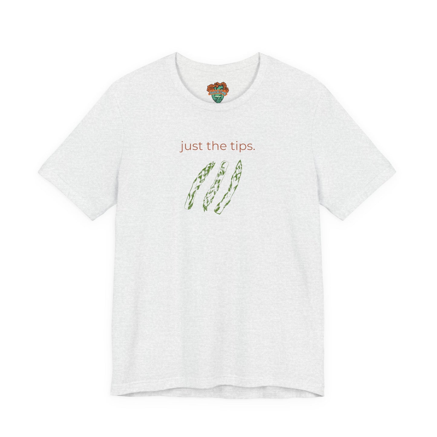 'Just the Tips' Funny T-Shirt, Funny Foodie Tee