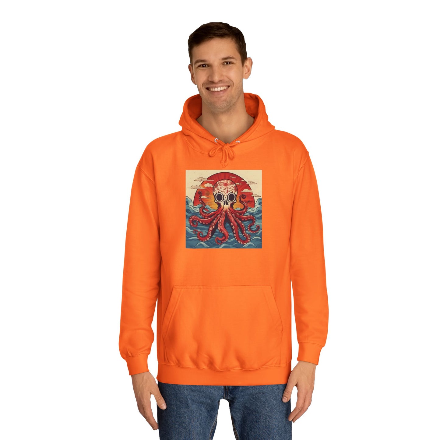 'OctoBer' Unisex College Hoodie