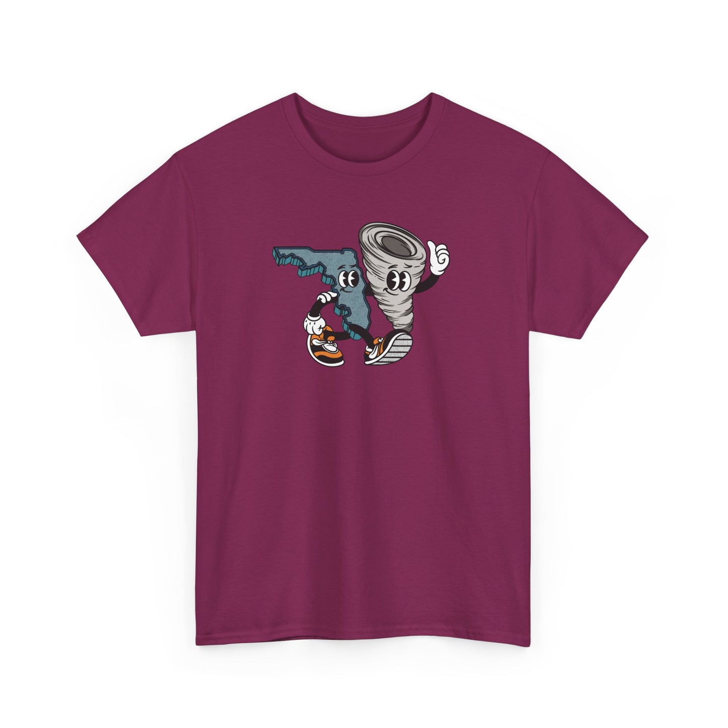 'Florida Hurricane Besties' Unisex Heavy Cotton Tee