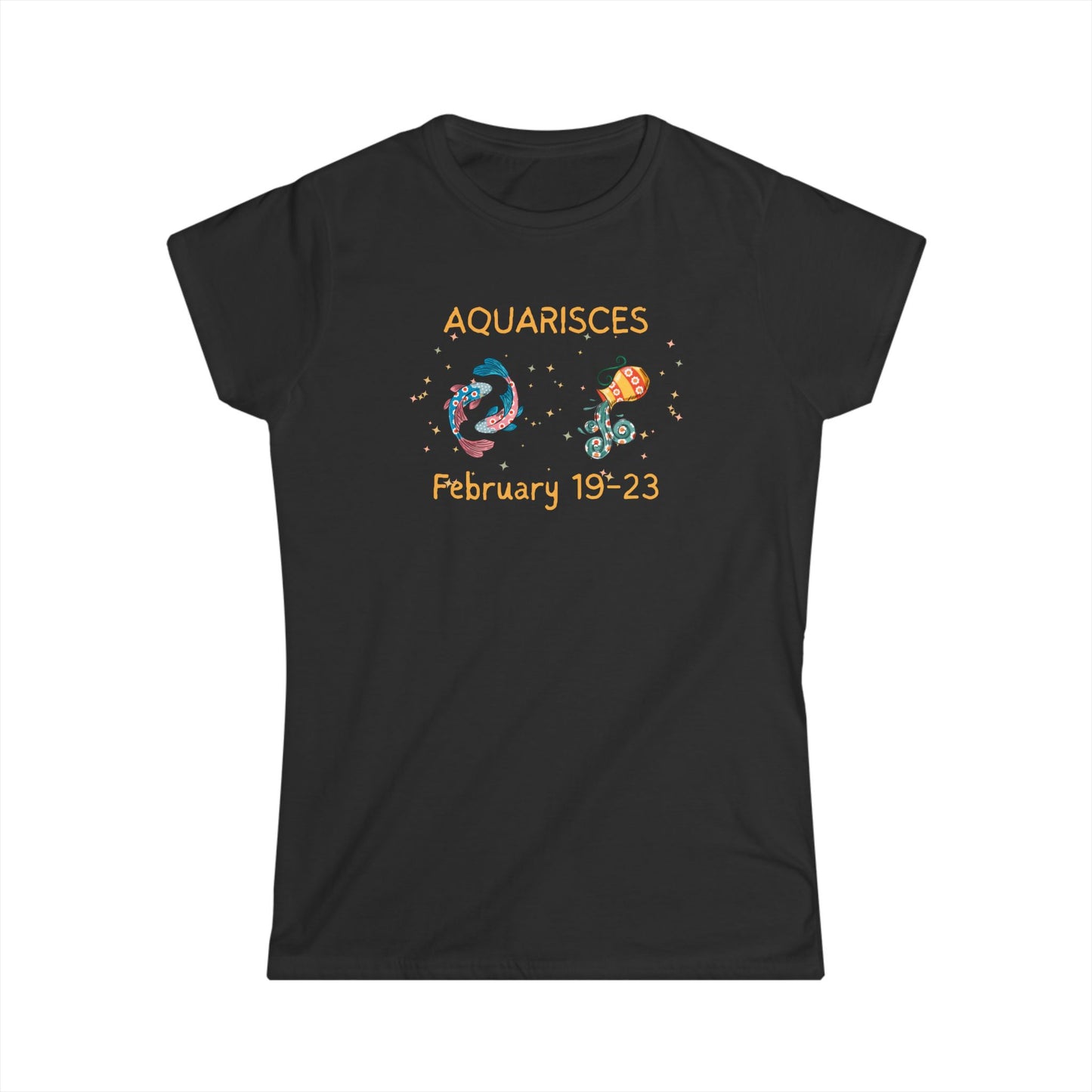 'Cusp - Aquarisces' Women's Softstyle Tee