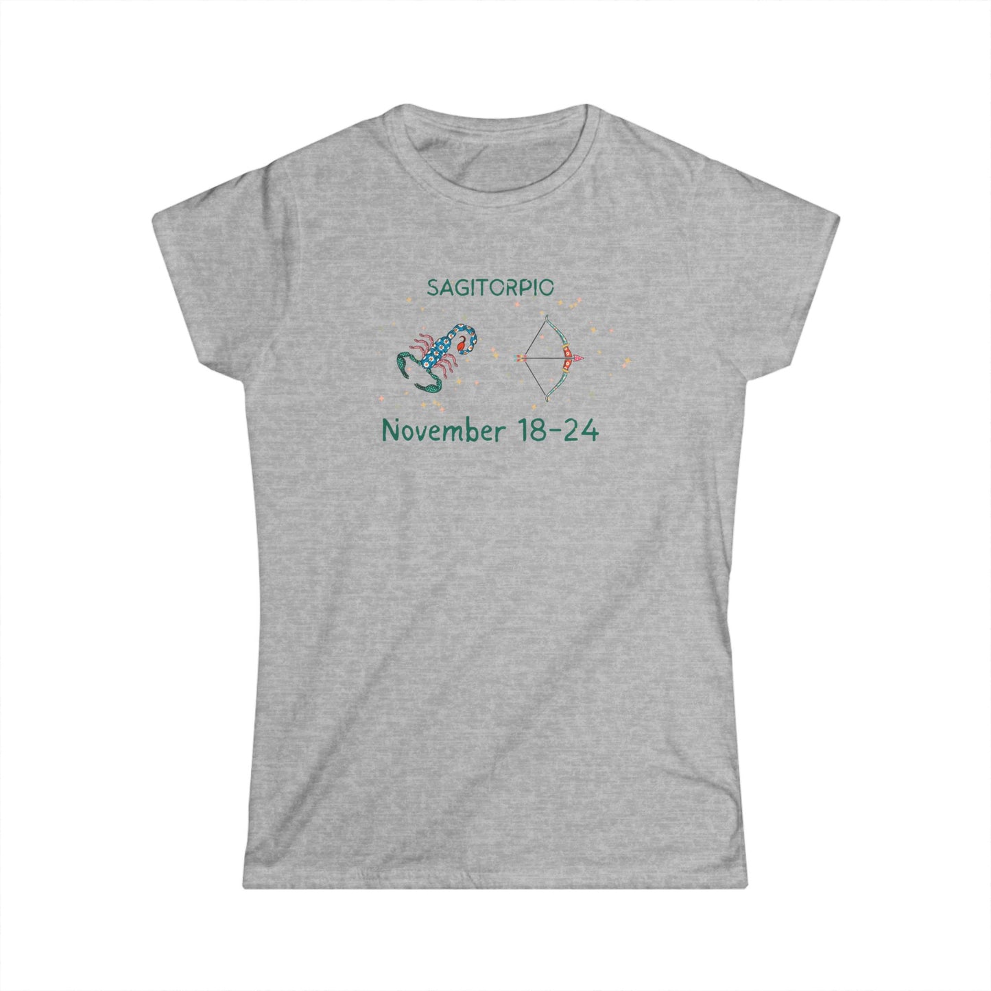 'Cusp - Sagitorpio' Women's Softstyle Tee
