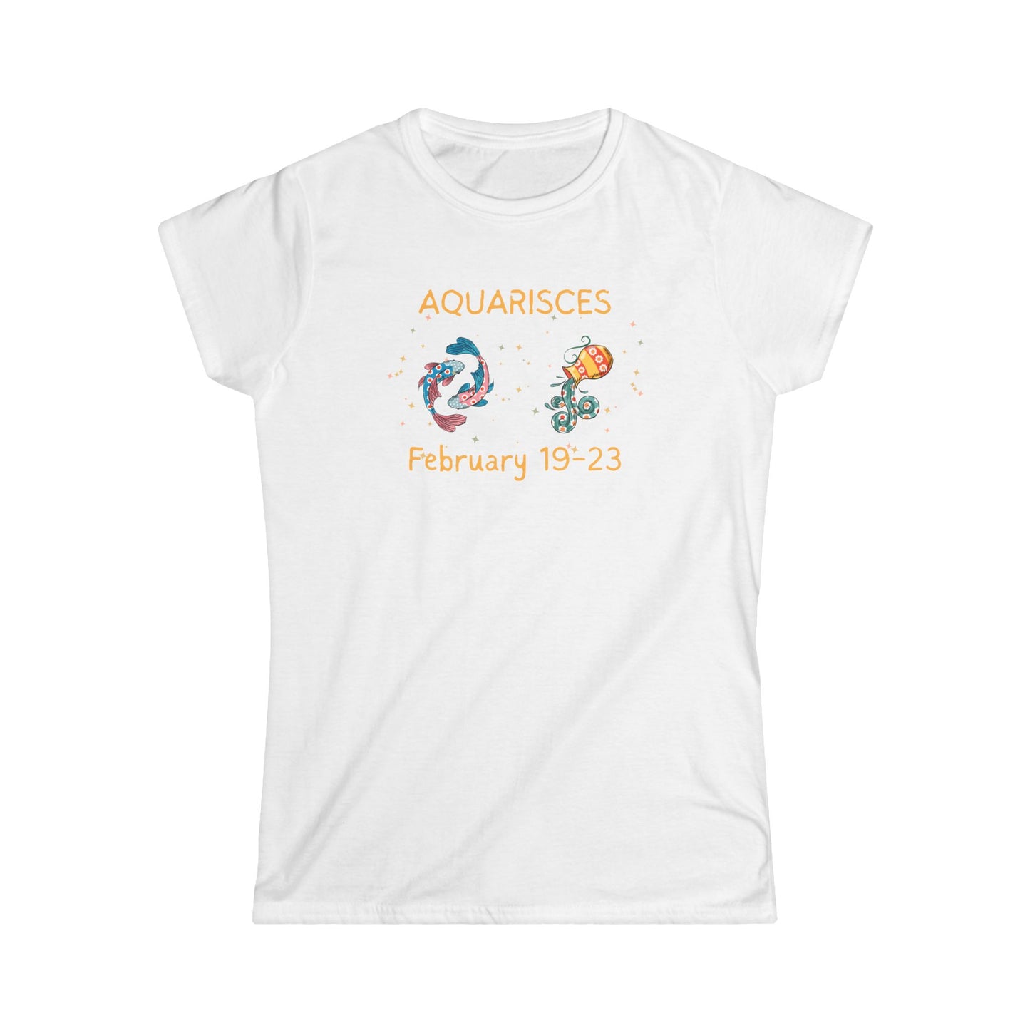 'Cusp - Aquarisces' Women's Softstyle Tee
