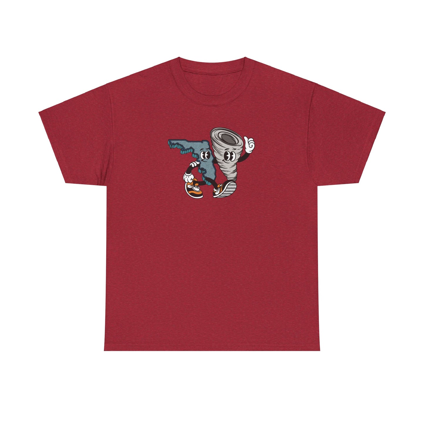 'Florida Hurricane Besties' Unisex Heavy Cotton Tee