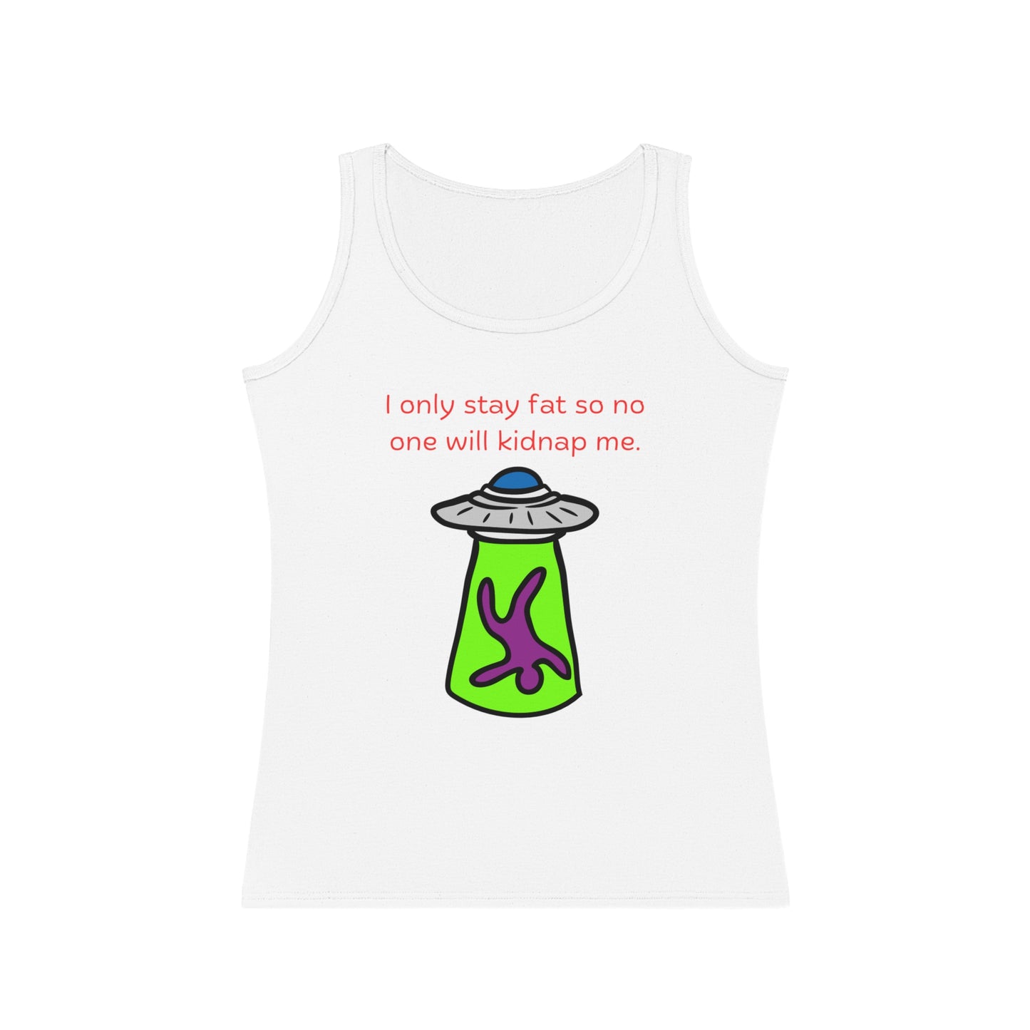 'Too Fat to Kidnap' Women's Tank Top