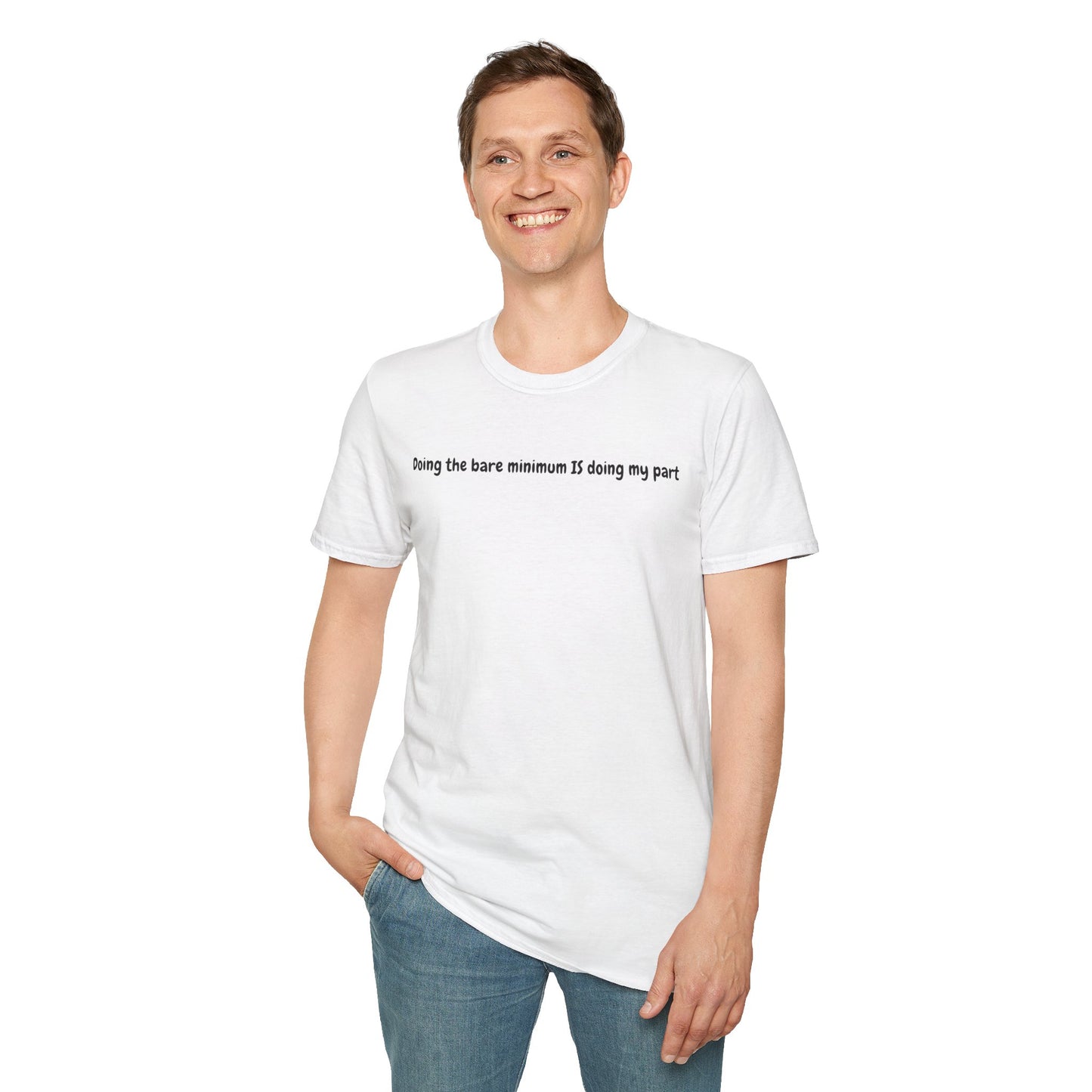 'Doing My Part' Unisex Softstyle T-Shirt