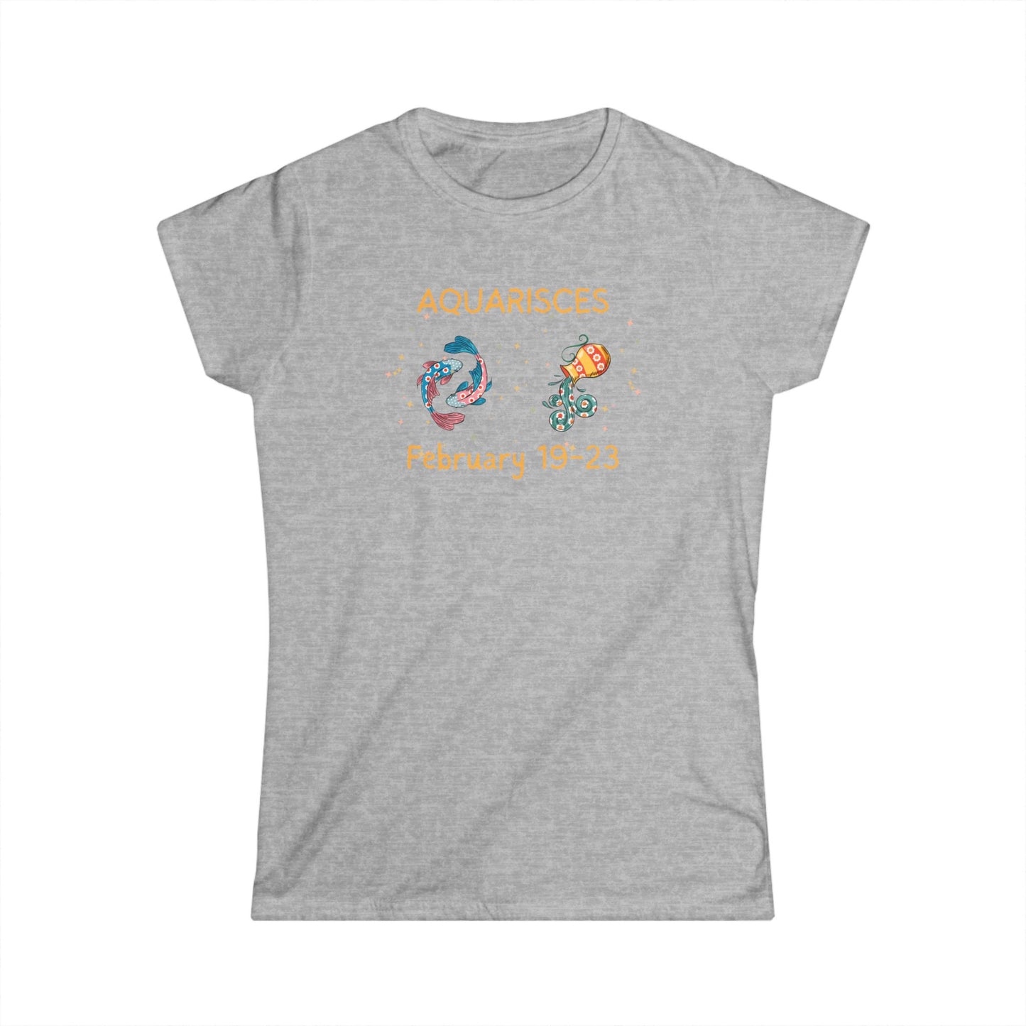'Cusp - Aquarisces' Women's Softstyle Tee