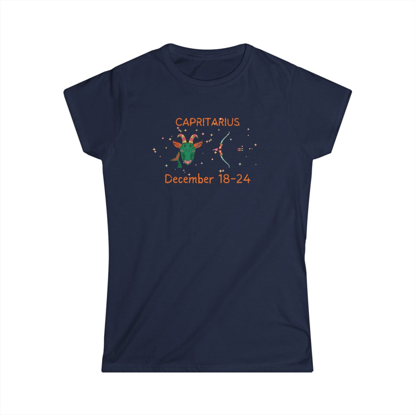 'Cusp - Capritarius' Women's Softstyle Tee