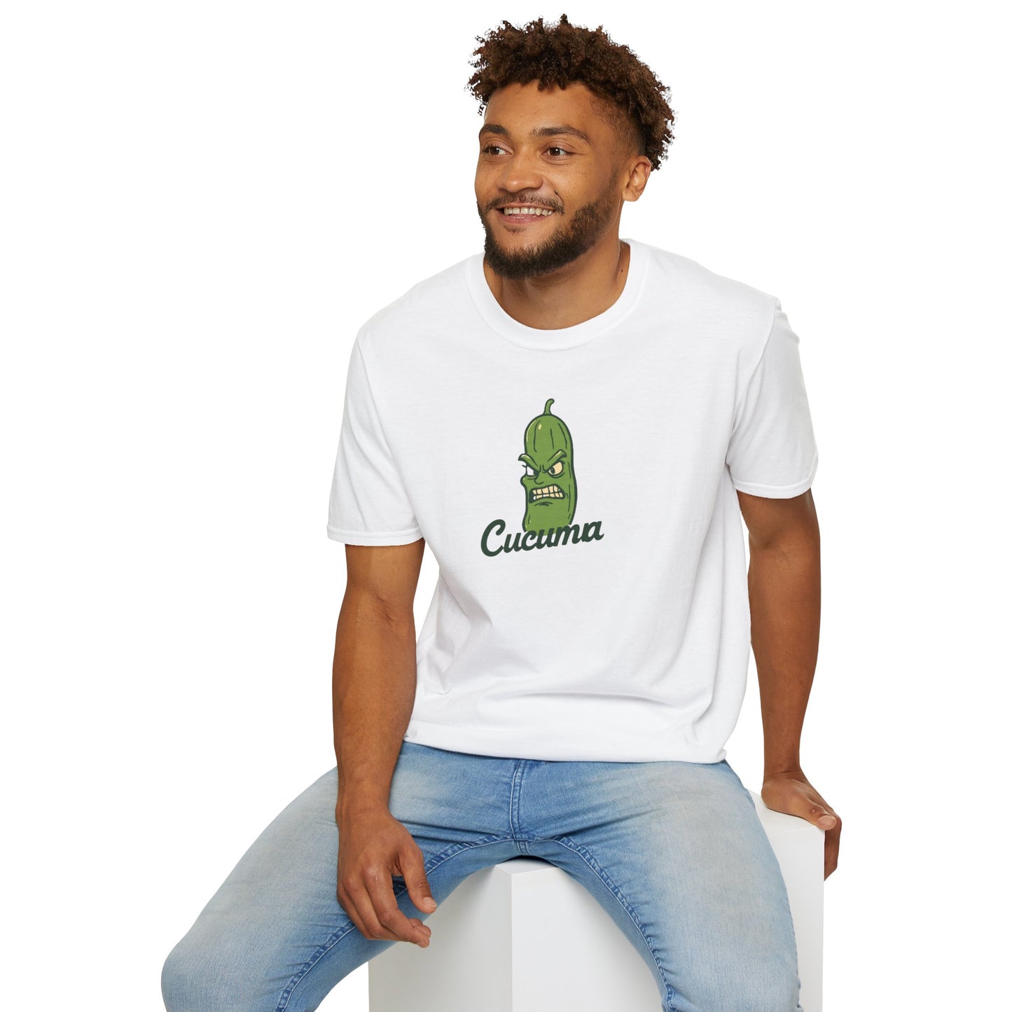 'Cucuma' AI Created Graphic Funny Unisex Softstyle T-Shirt