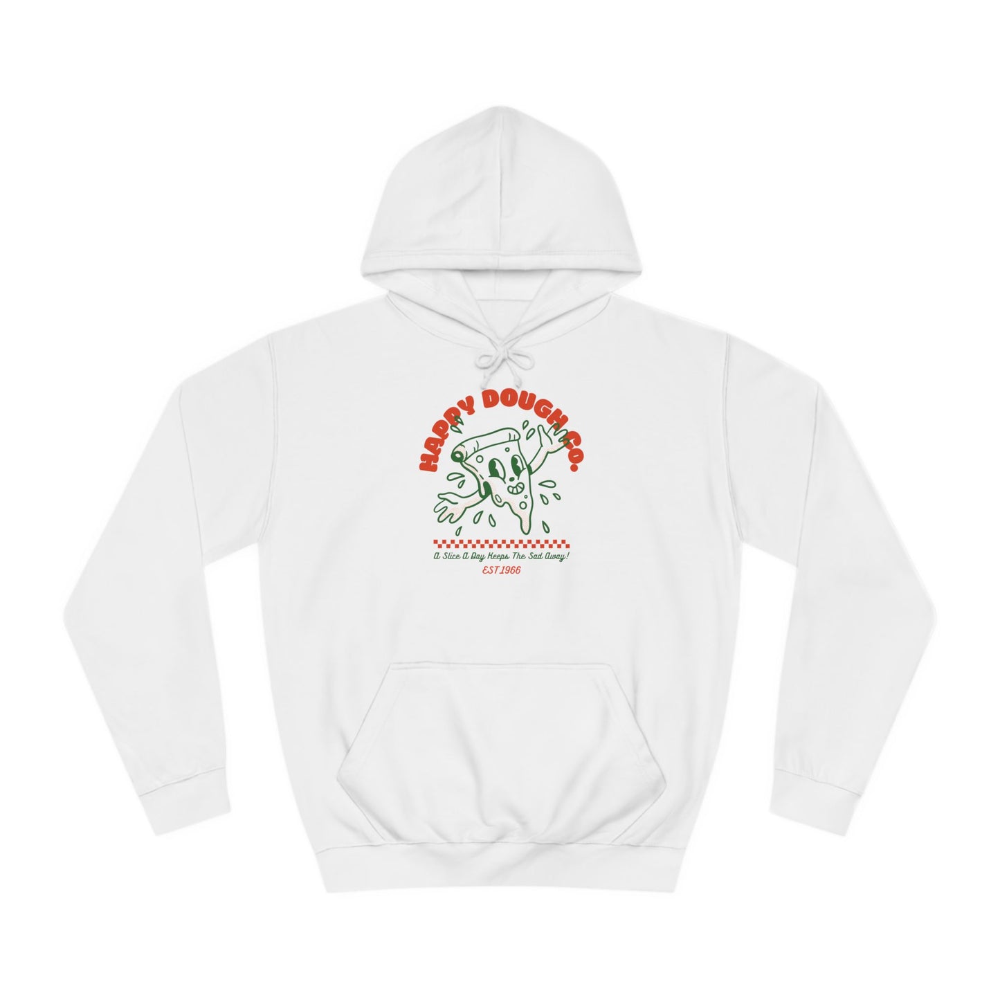 'Happy Dough Co.'Unisex College Hoodie