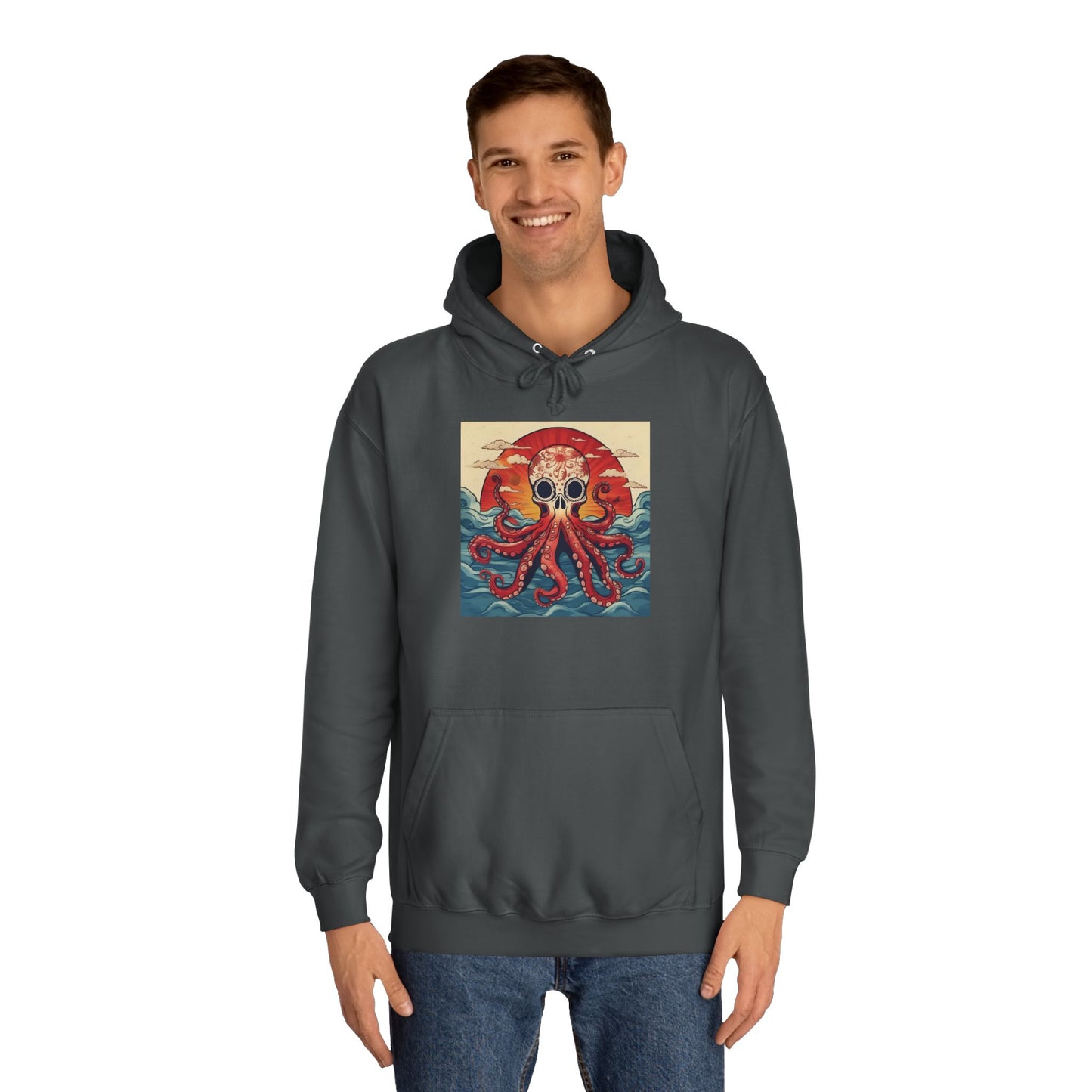 'OctoBer' Unisex College Hoodie