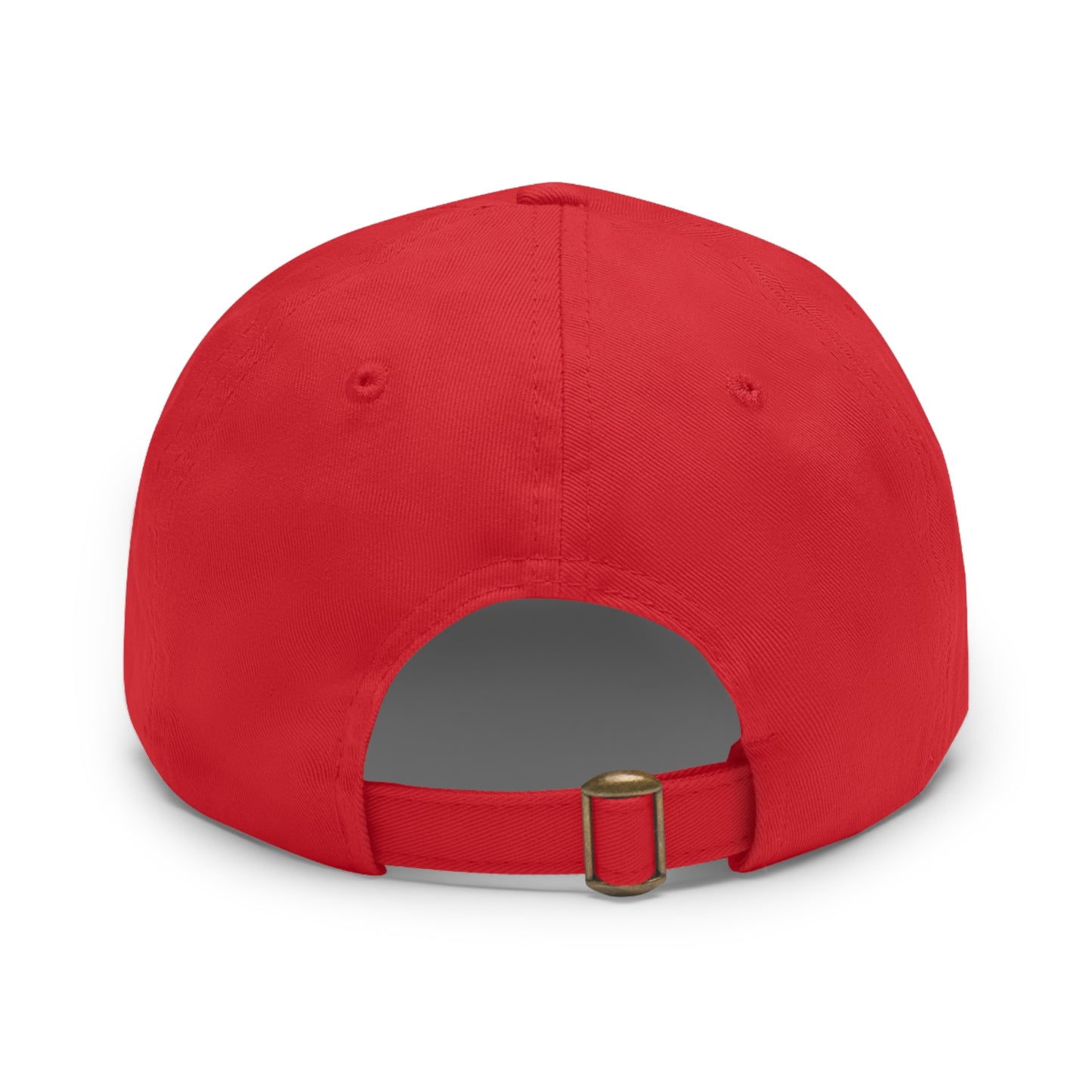 'Who's Your Daddy' (Spider)Dad Hat with Leather Patch (Rectangle)