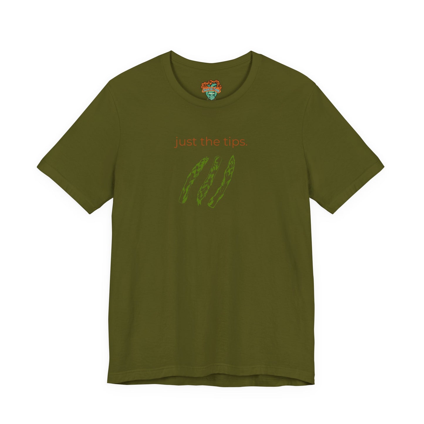 'Just the Tips' Funny T-Shirt, Funny Foodie Tee